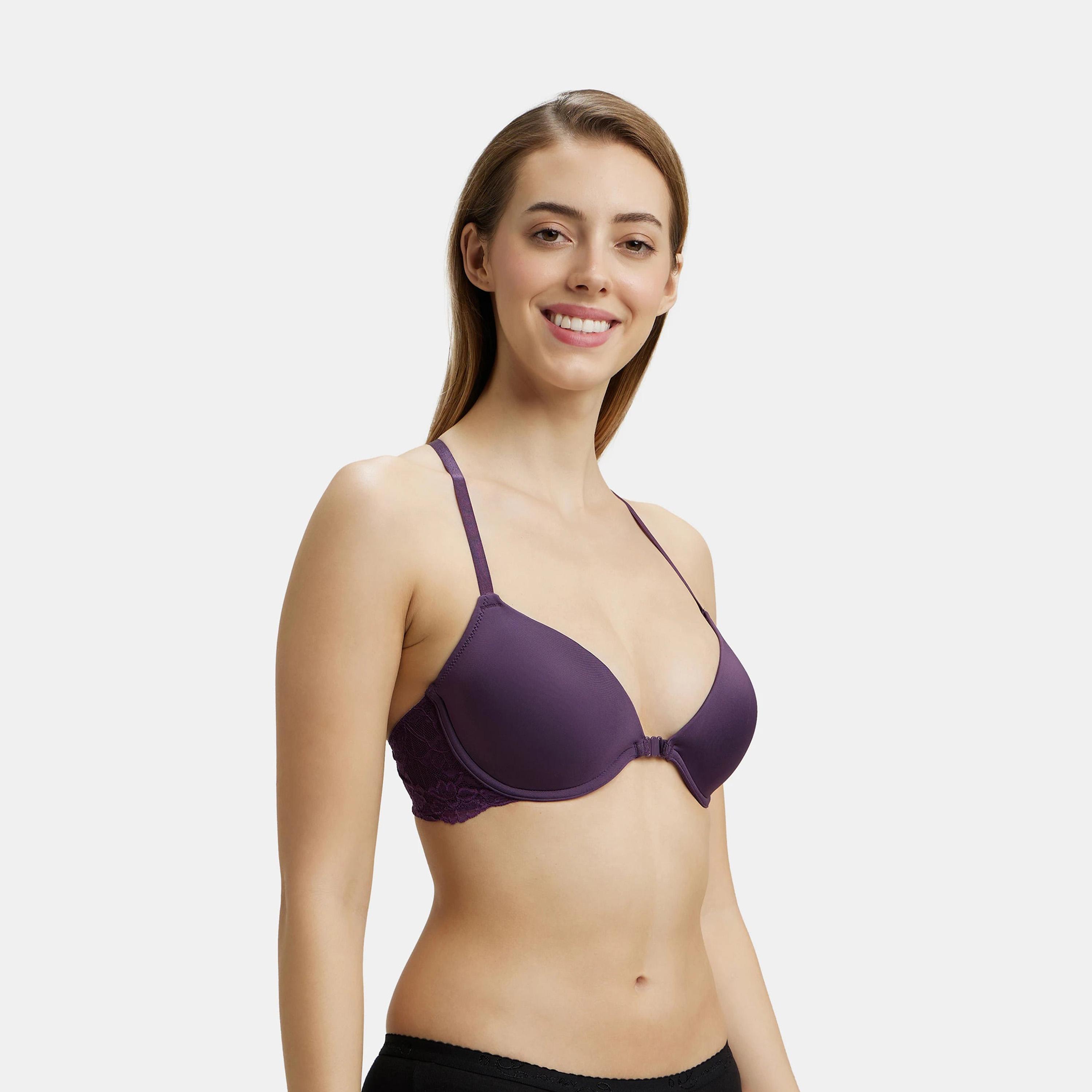 جوكي- حمالة صدر نسائية مفتوحة من الأمام بفتحة رقبة منخفضة-women-clothing-lingerie-bras-image-2