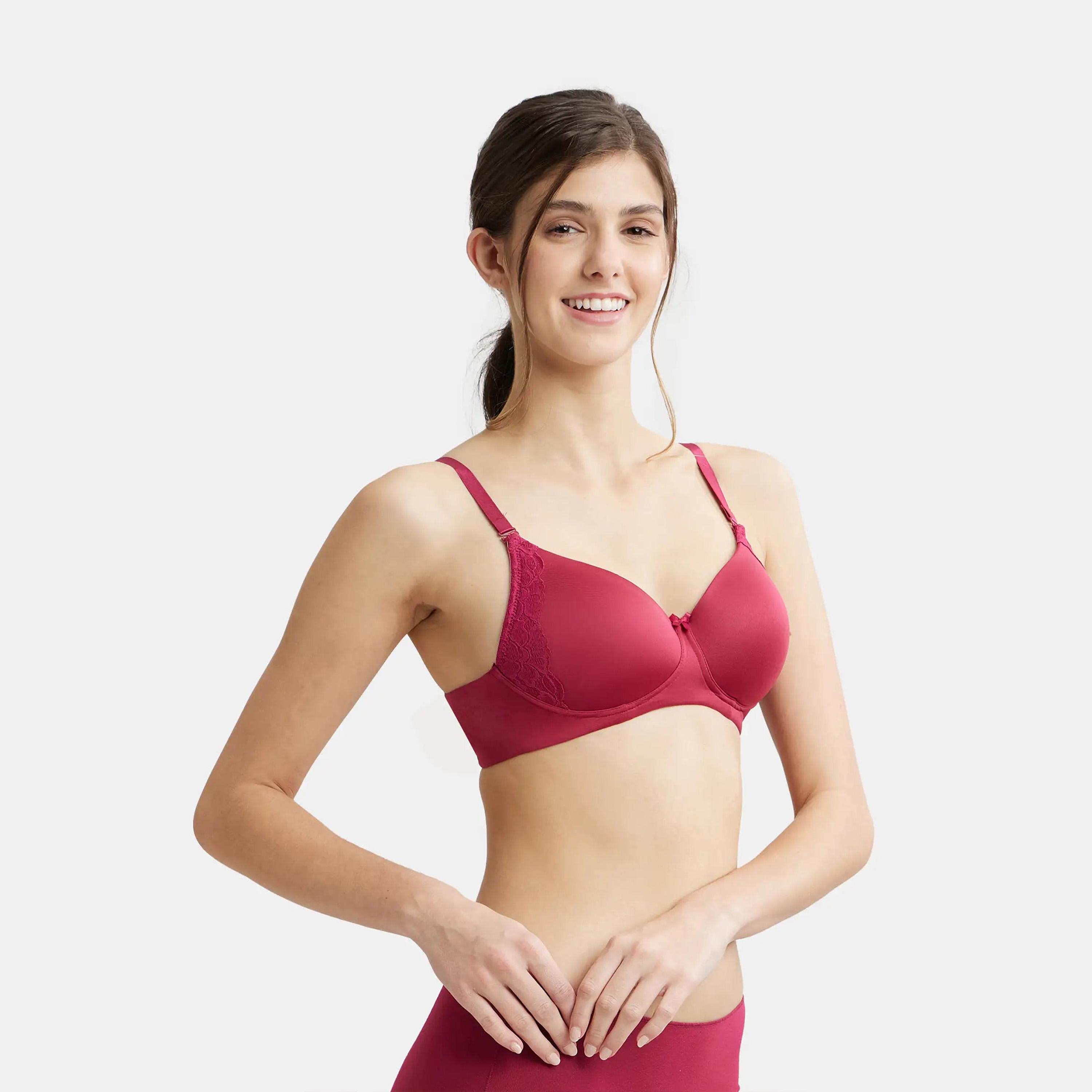 Jockey Women's Soft Wonder Non Wired T-shirt Bra-women-clothing-lingerie-bras-image-1