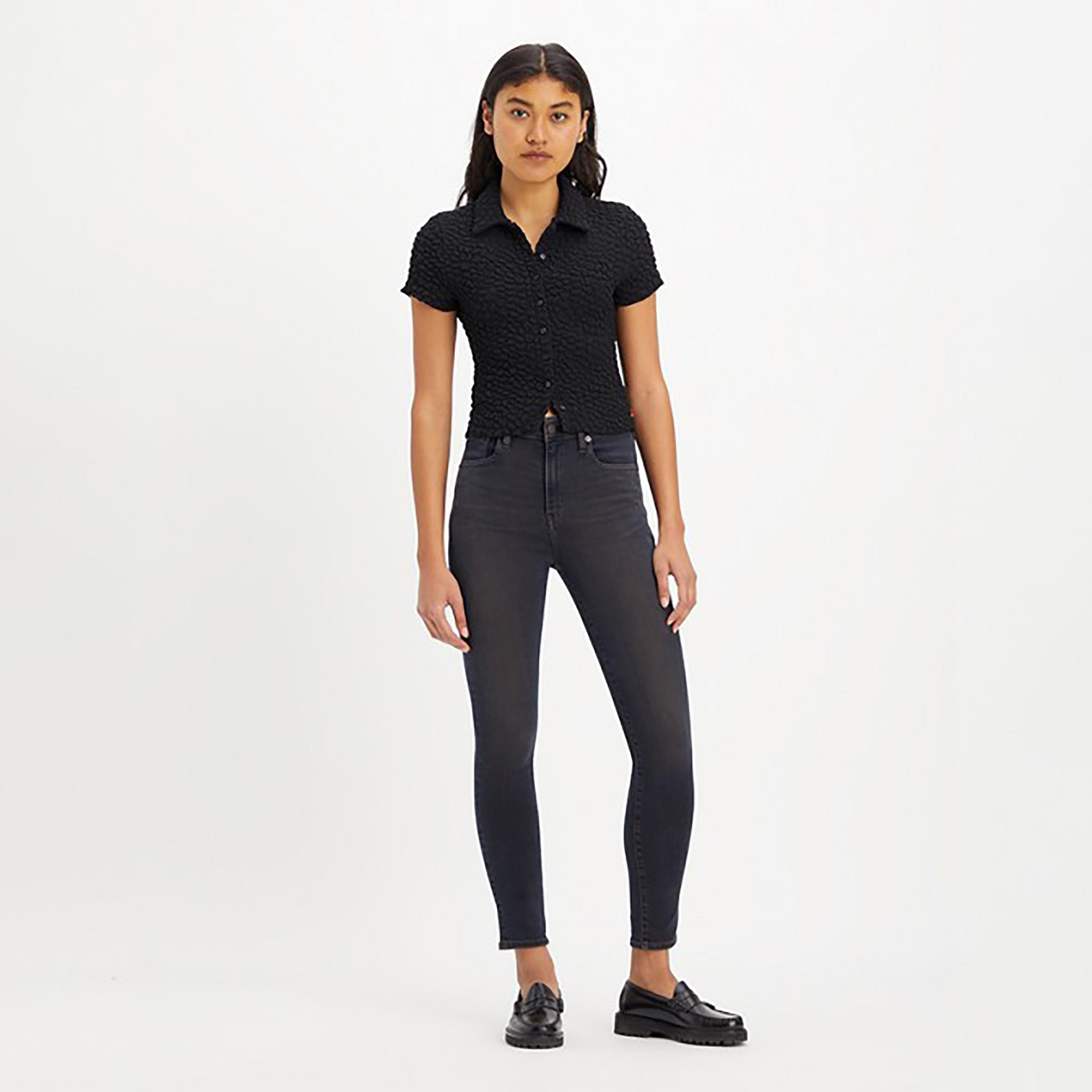 Levi's 721 Black Skinny Fit High-Rise Jeans-women-clothing-bottoms-jeans-image-2