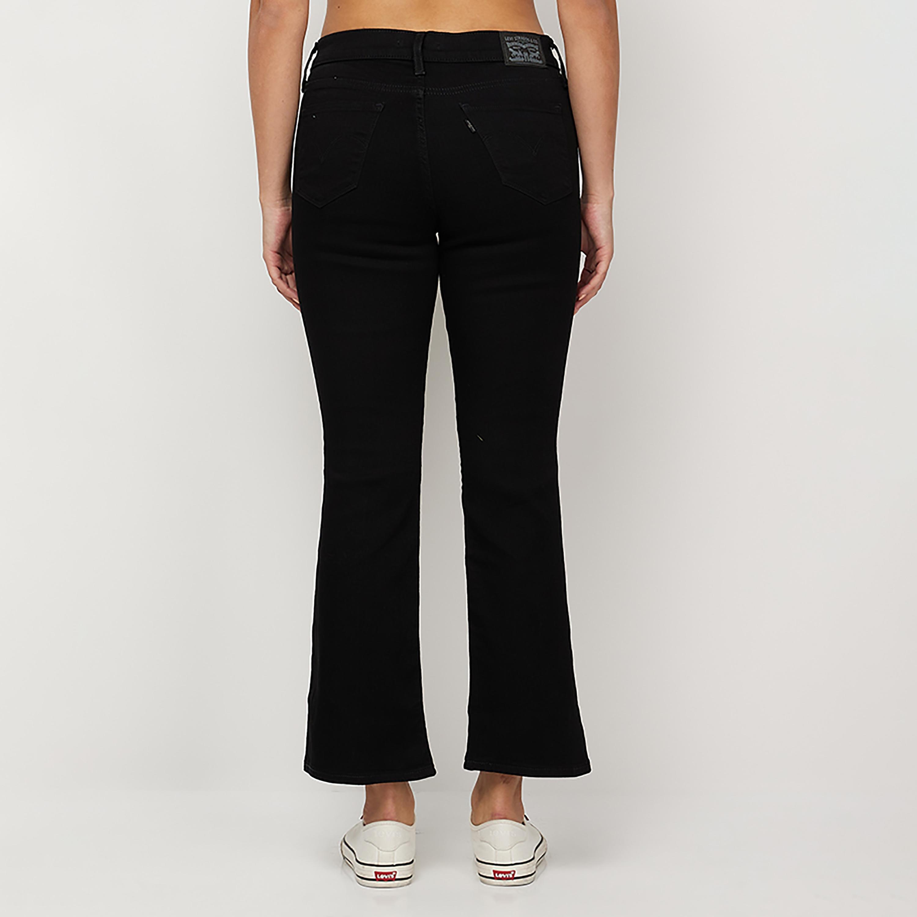 Levi's 315 Black Bootcut Fit Mid-Rise Bootcut Jeans-women-clothing-jeans-image-2
