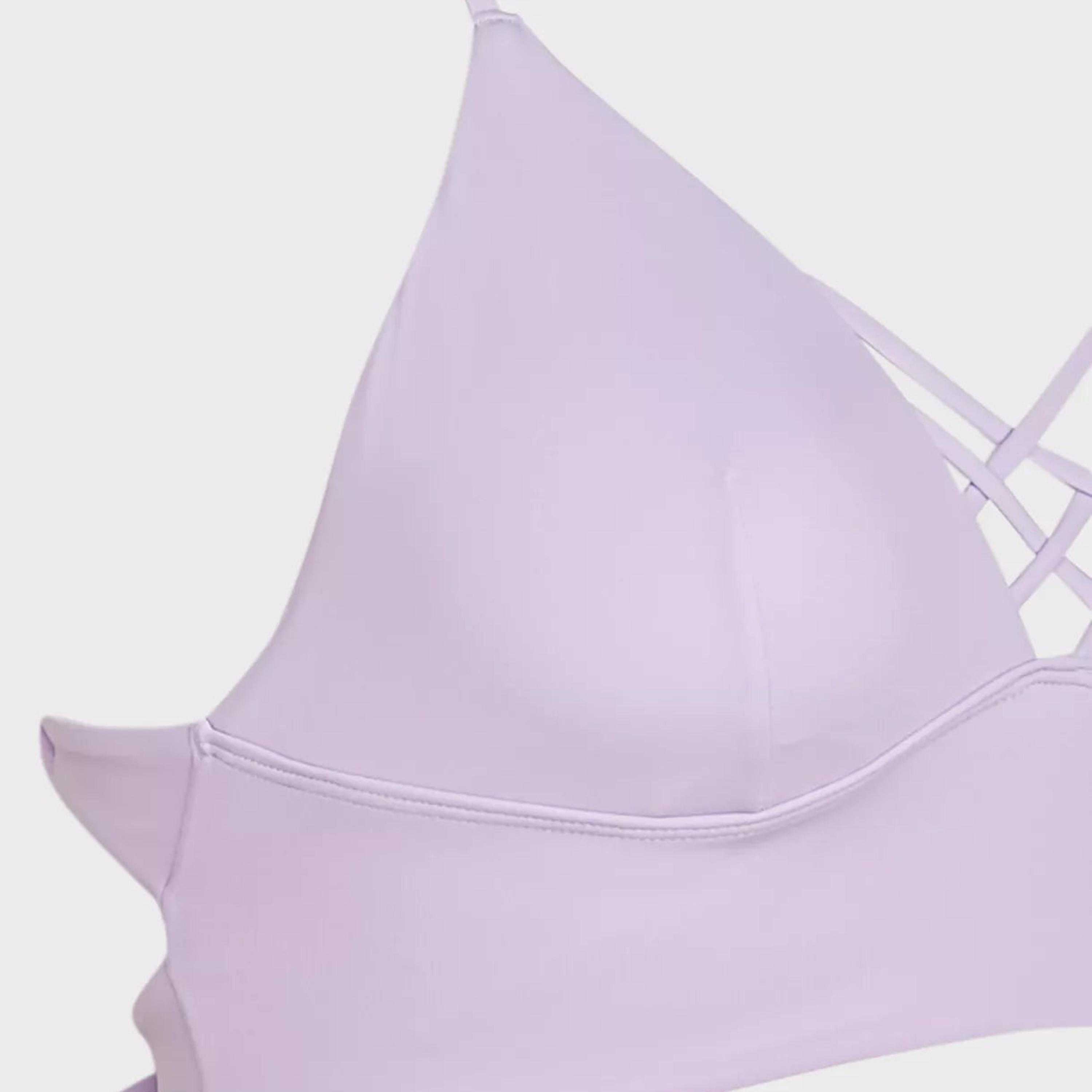 La Senza Trend Lightly Padded Non-Wired Medium Support Purple Women's Triangle Bikini Bra-women-clothing-swimandbeach-bikinis-image-2