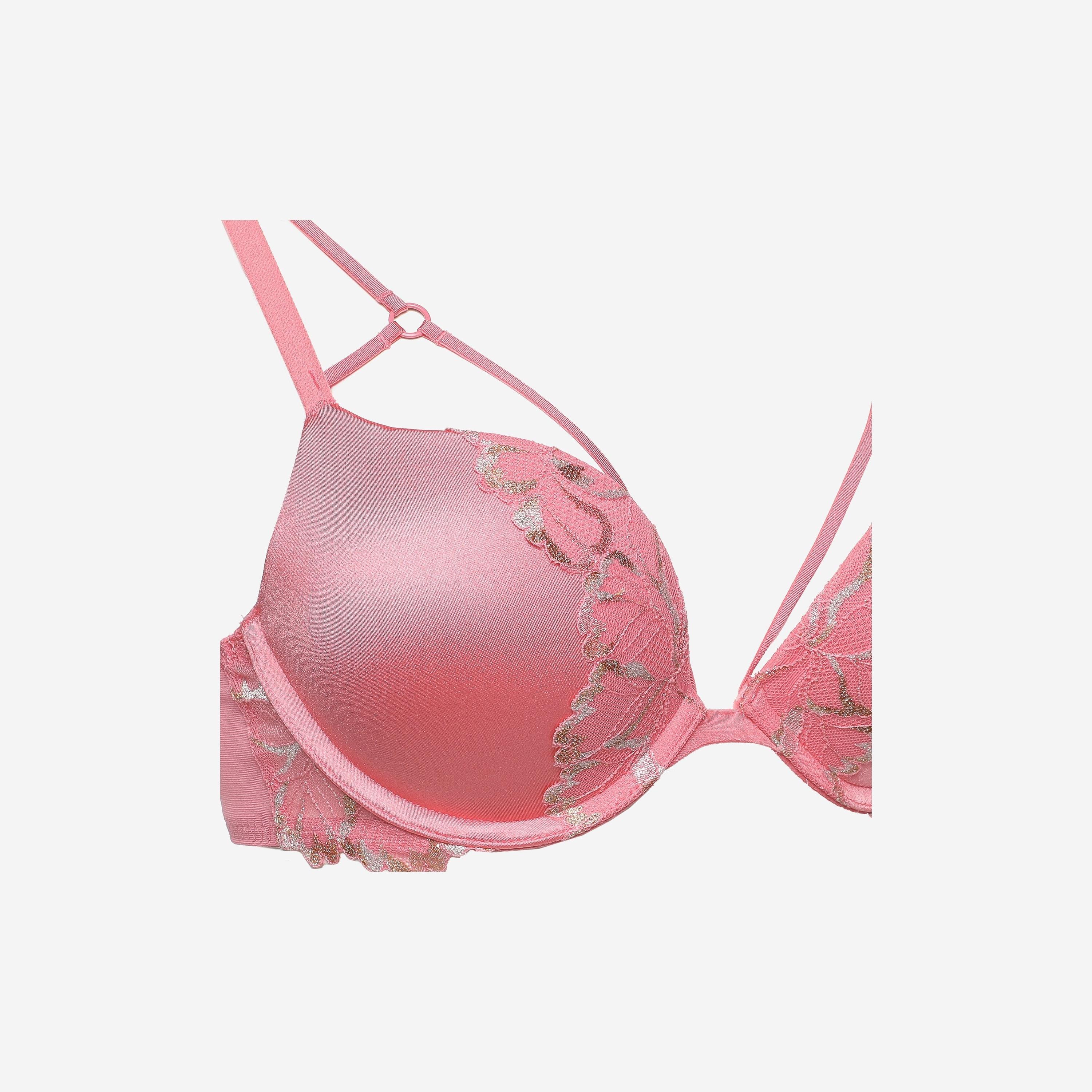 حمالة صدر نسائية لا سينزا المبطنة بالجل غير المجهزة بالأسلاك النسائية من نوع Coral-women-clothing-lingerie-bras-image-2