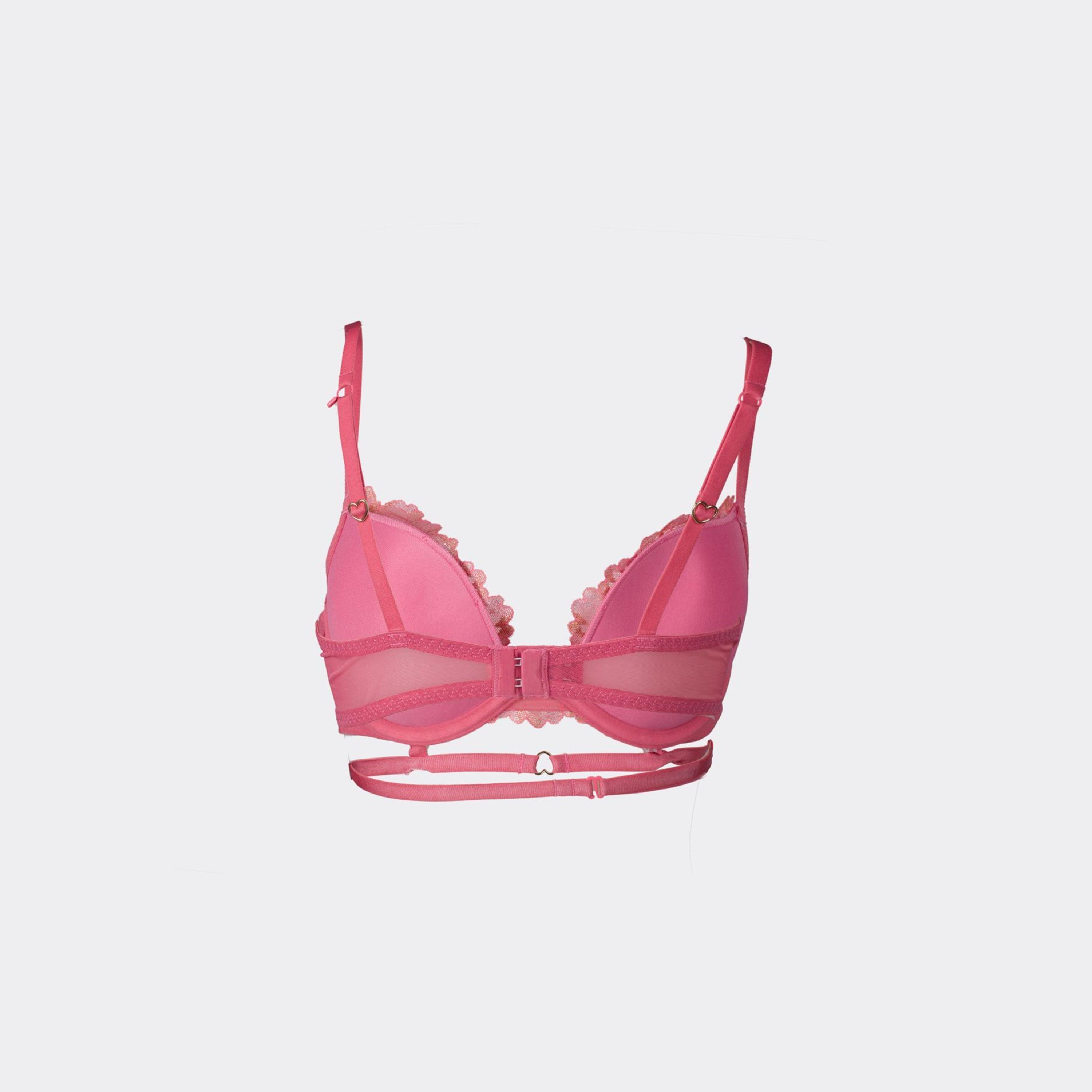 حمالة صدر نسائية لا سينزا المبطنة بالجل غير المجهزة بالأسلاك النسائية من نوع Coral-women-clothing-lingerie-bras-image-6
