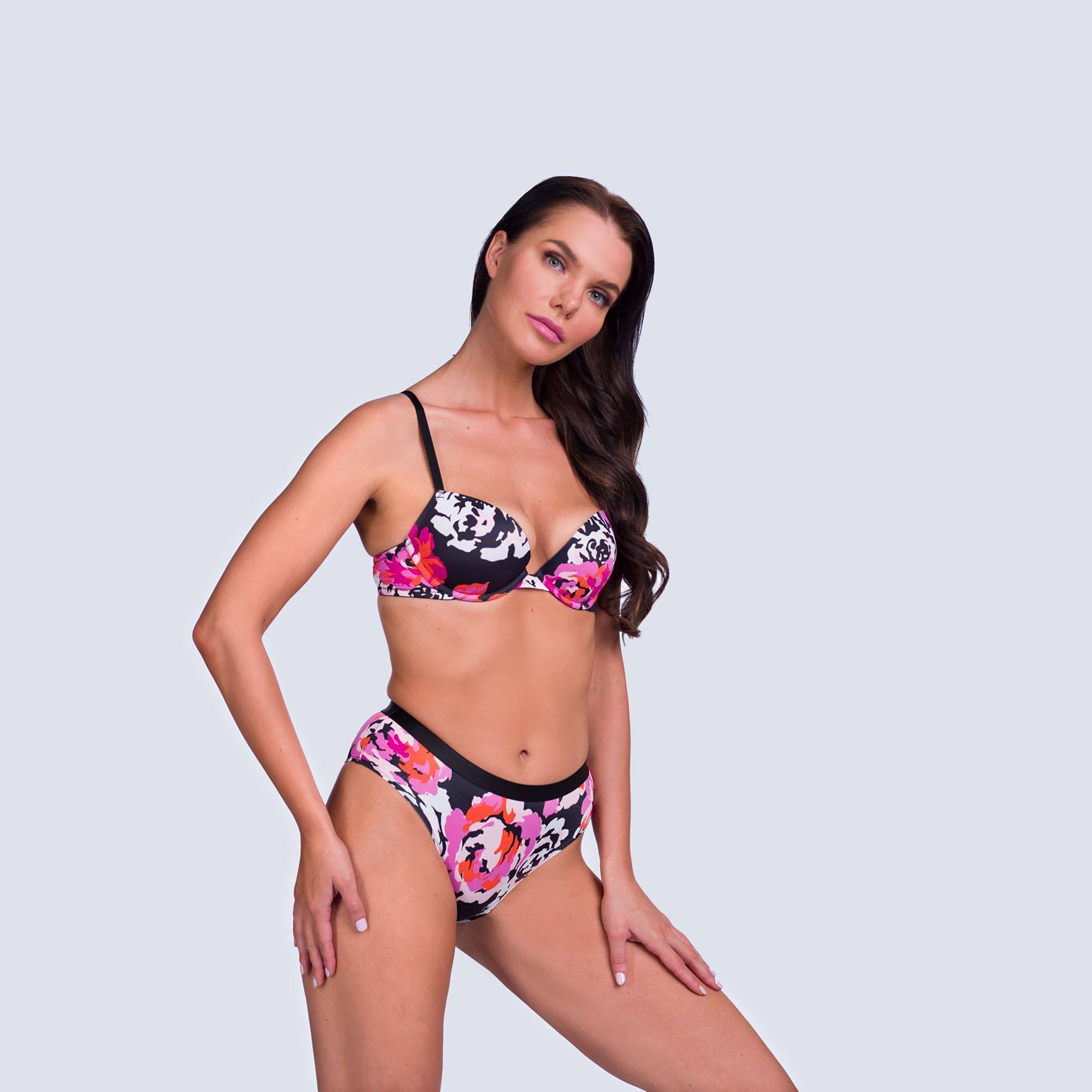 حمالة صدر نسائية سوداء غير مبطنة بدون أسلاك من La Senza-women-clothing-lingerie-bras-image-3