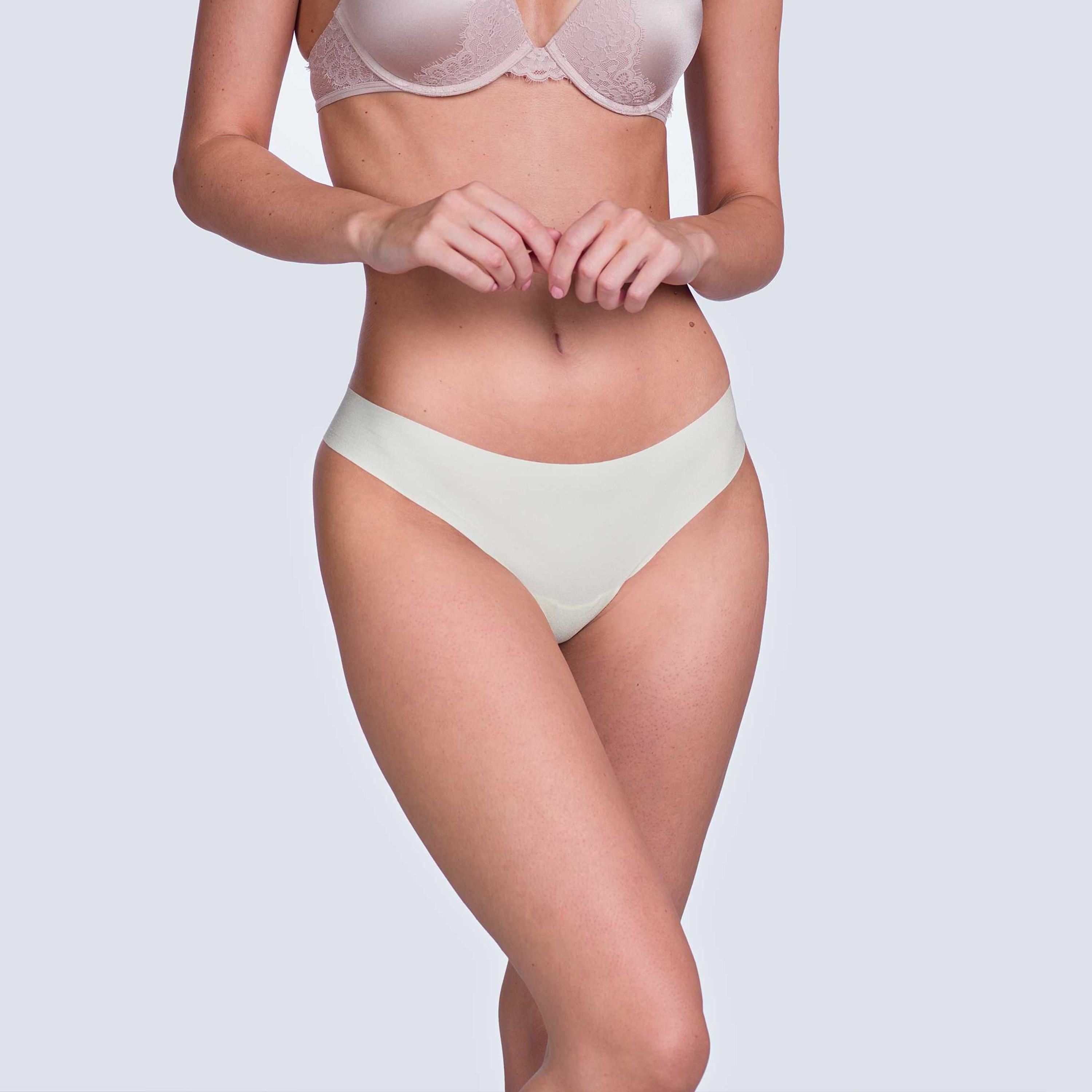 La Senza Yellow Women's Hipster Briefs-women-clothing-lingerie-panties-image-1