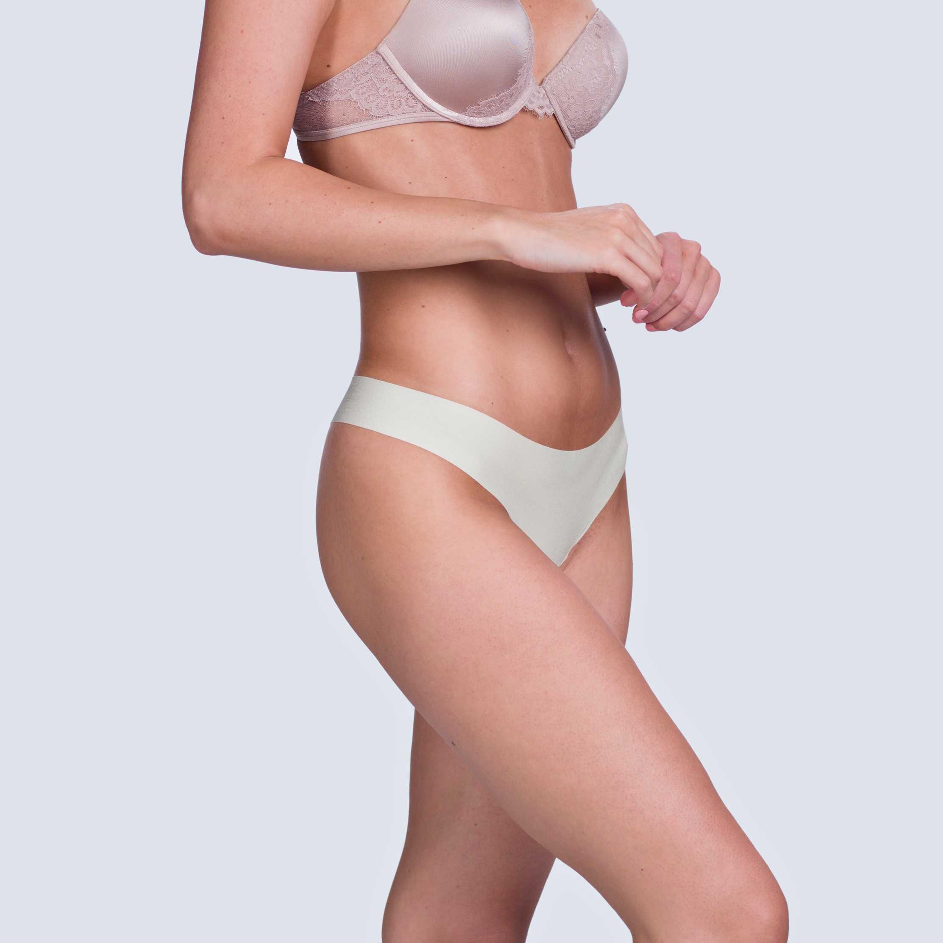 La Senza Yellow Women's Hipster Briefs-women-clothing-lingerie-panties-image-2