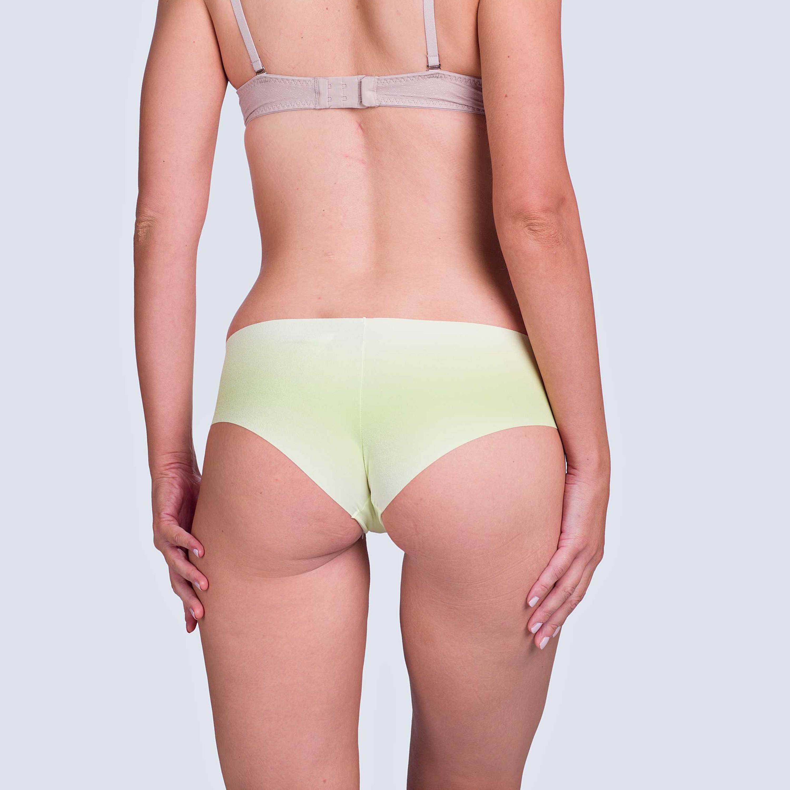 La Senza Medium Coverage Green Women's Cheeky Briefs-women-clothing-lingerie-panties-image-3