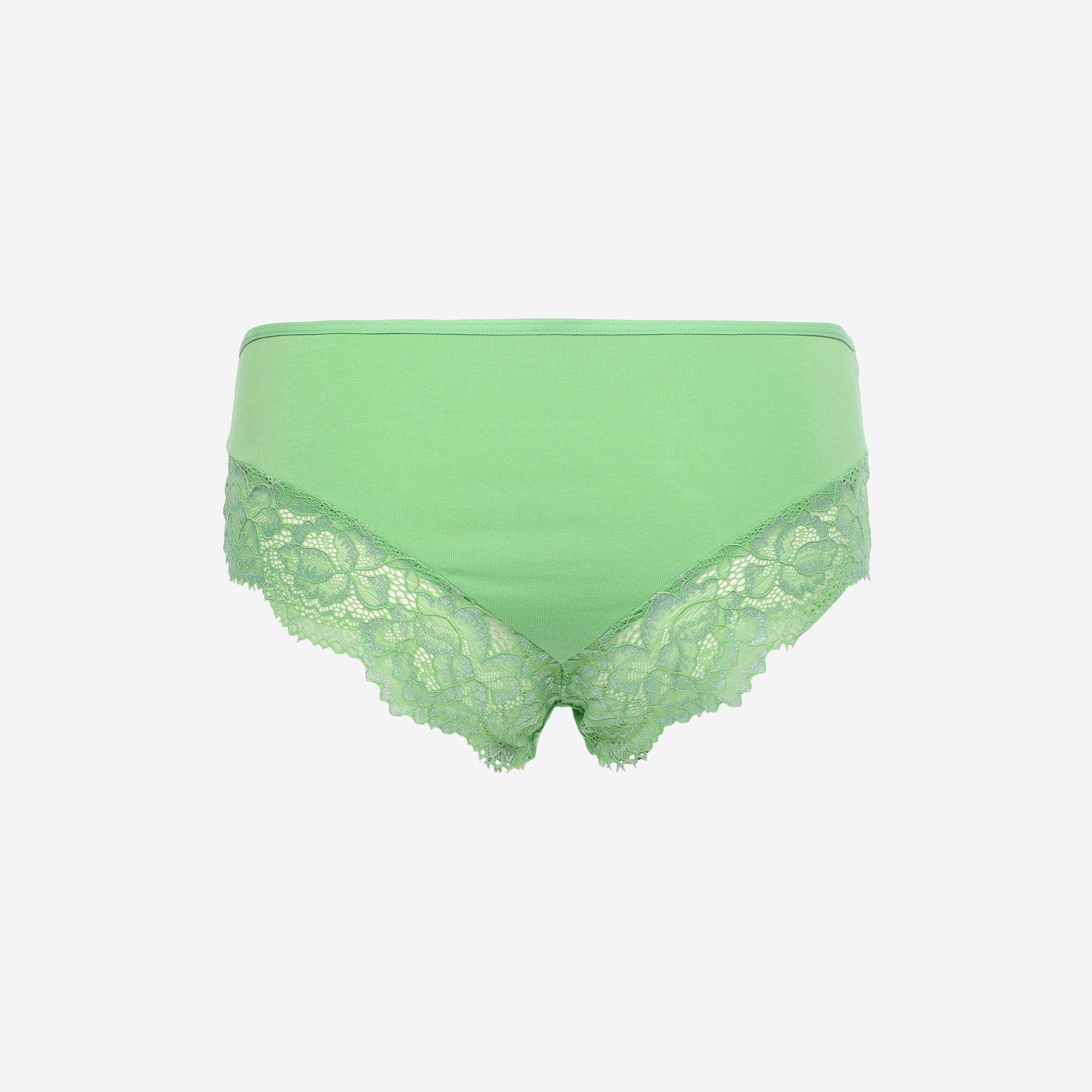 La Senza Medium Coverage Trendy Mint Green Women's Cheeky Panties-women-clothing-lingerie-panties-image-2