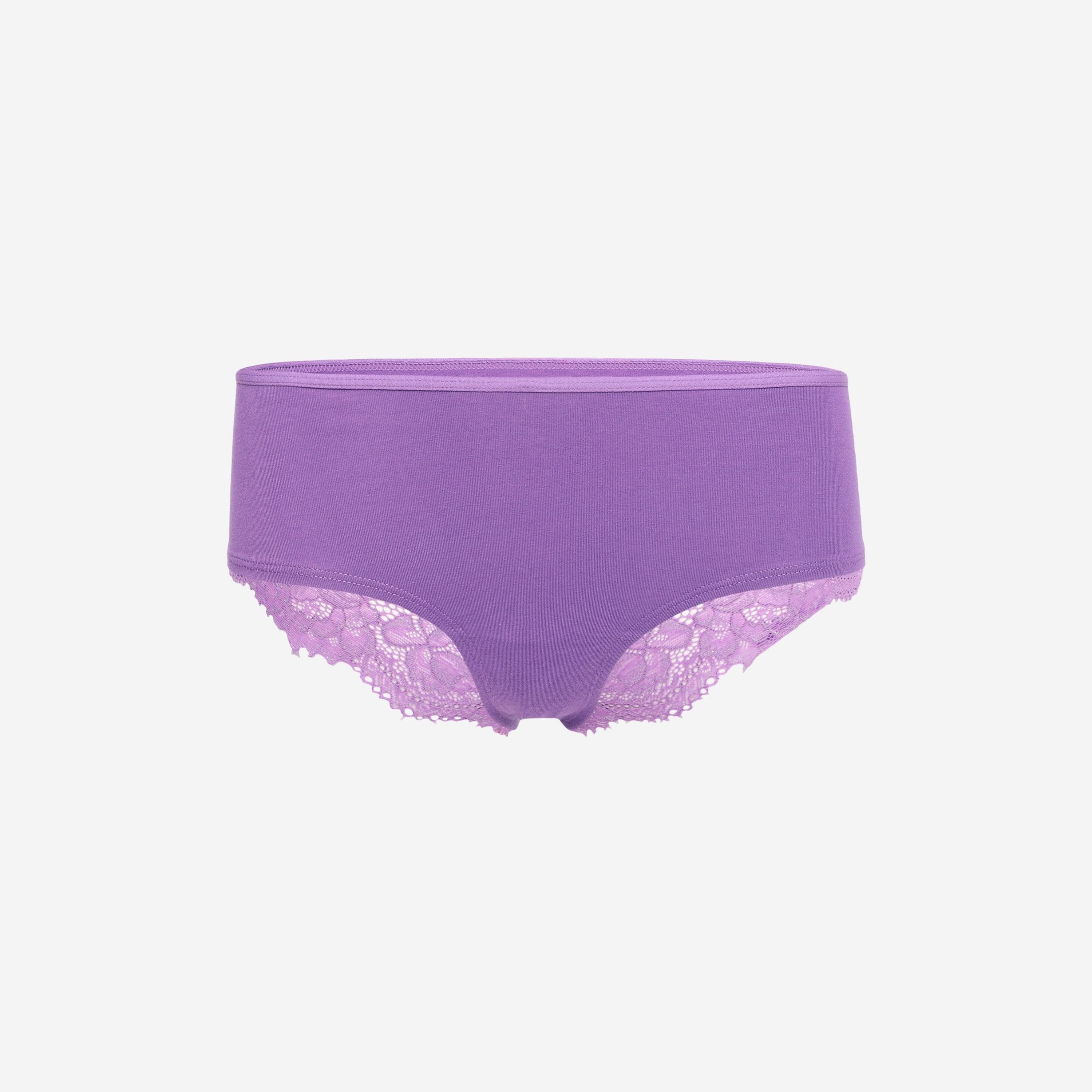 La Senza Medium Coverage Trendy Purple Women's Cheeky Panties-women-clothing-lingerie-panties-image-1