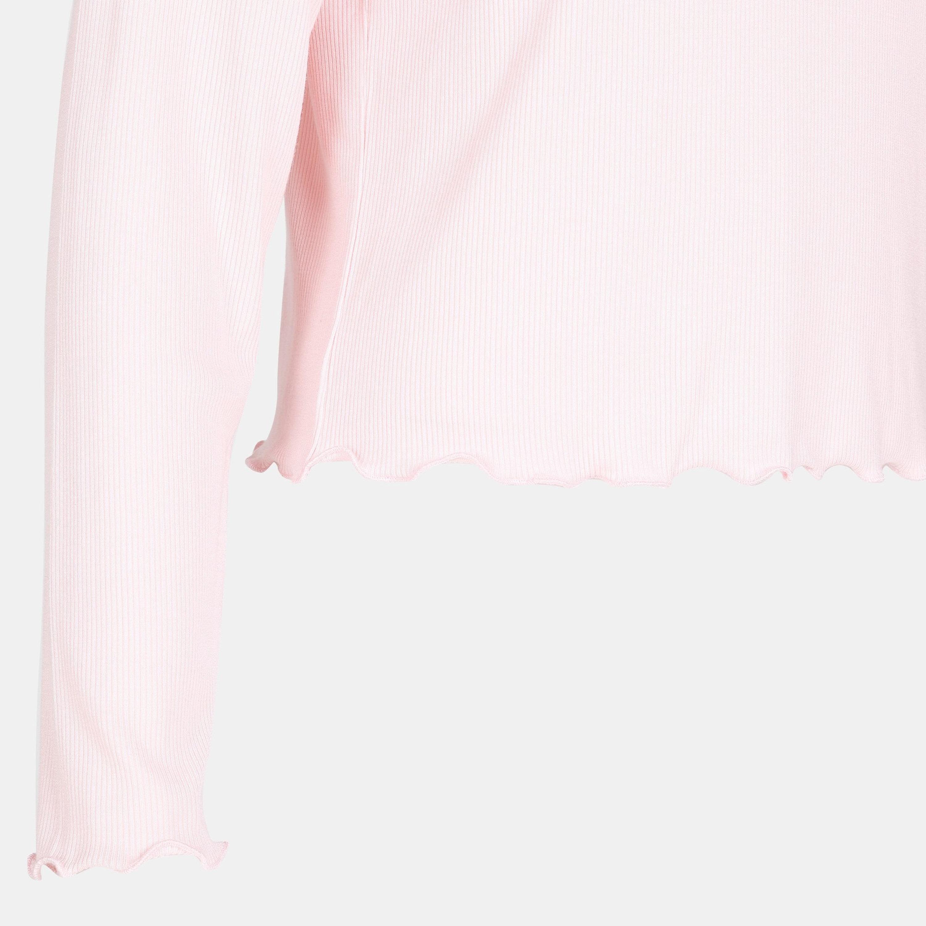 Isla & Evie Regular Fit Ribbed Round Neck Long Sleeves Women's T-Shirt-women-clothing-nightwear-pyjamas-tops-image-4