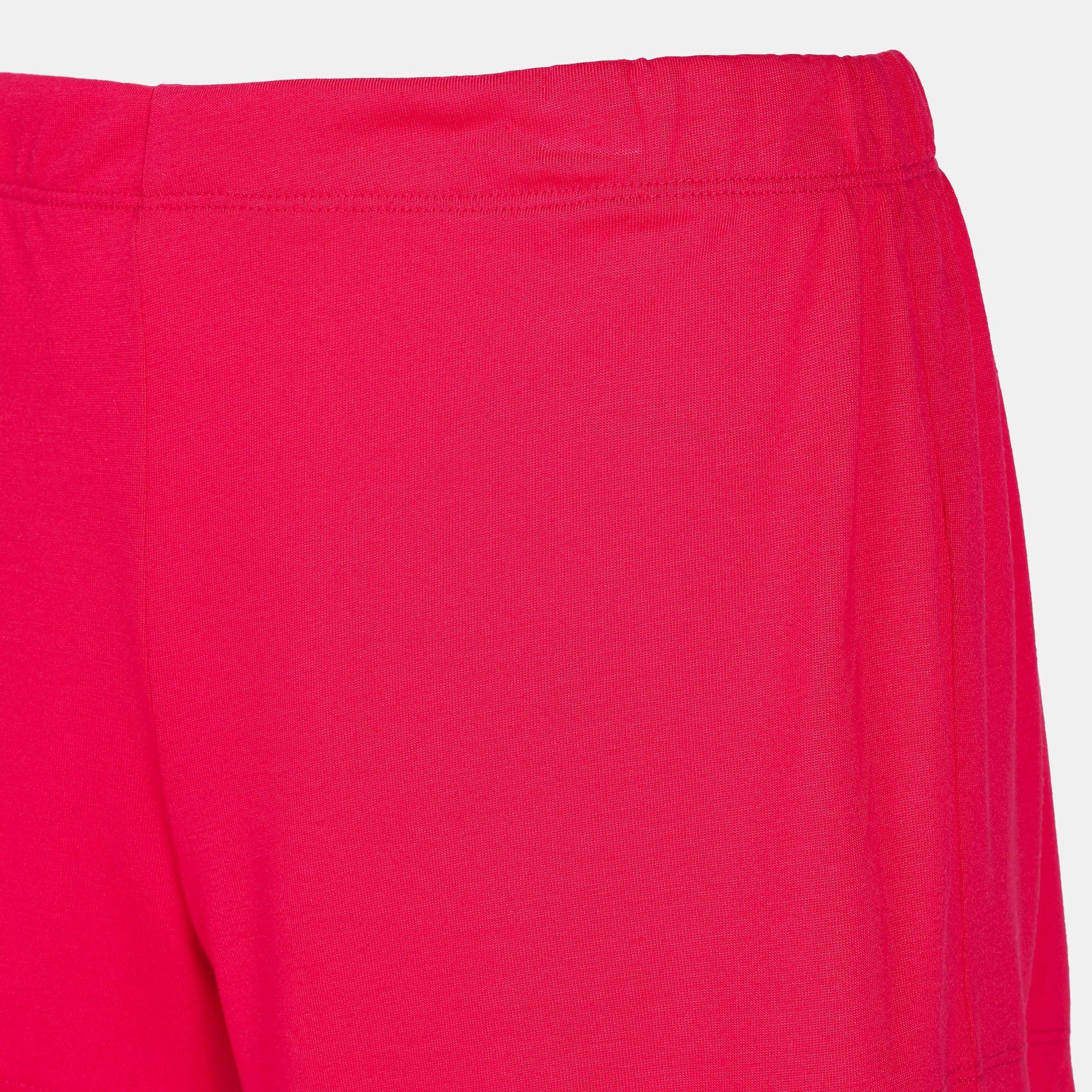 Isla & Evie Plain Mid-Rise Elasticated Waistband Women Lounge Shorts-women-clothing-nightwear-pyjamas-bottoms-image-3
