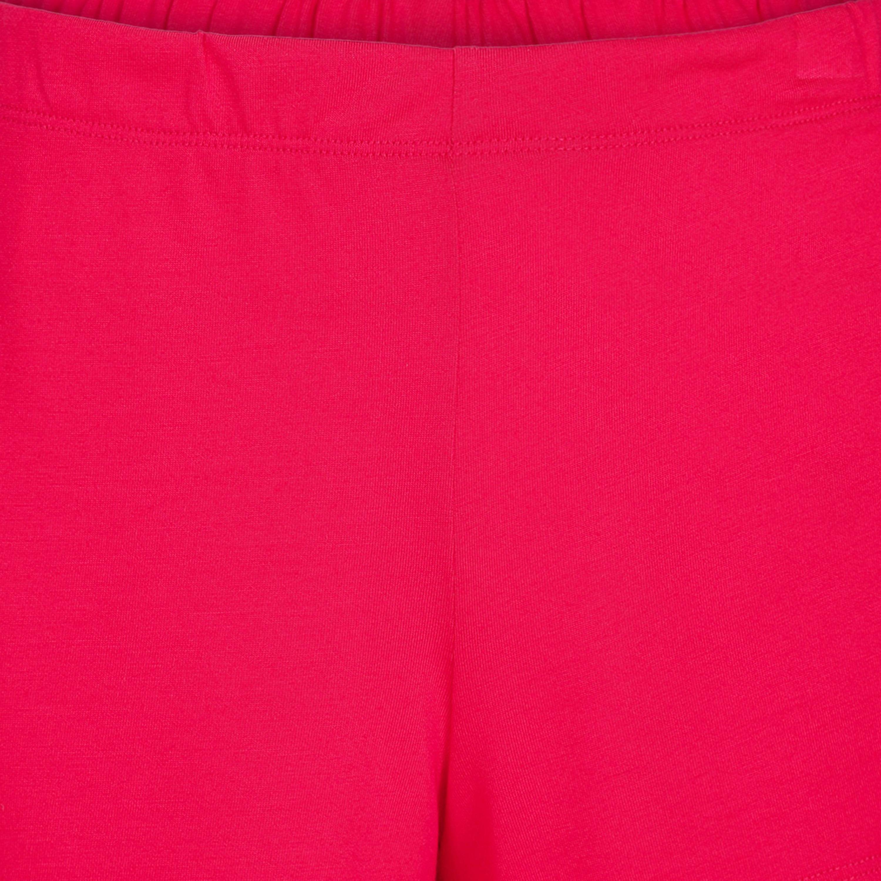 Isla & Evie Plain Mid-Rise Elasticated Waistband Women Lounge Shorts-women-clothing-nightwear-pyjamas-bottoms-image-4