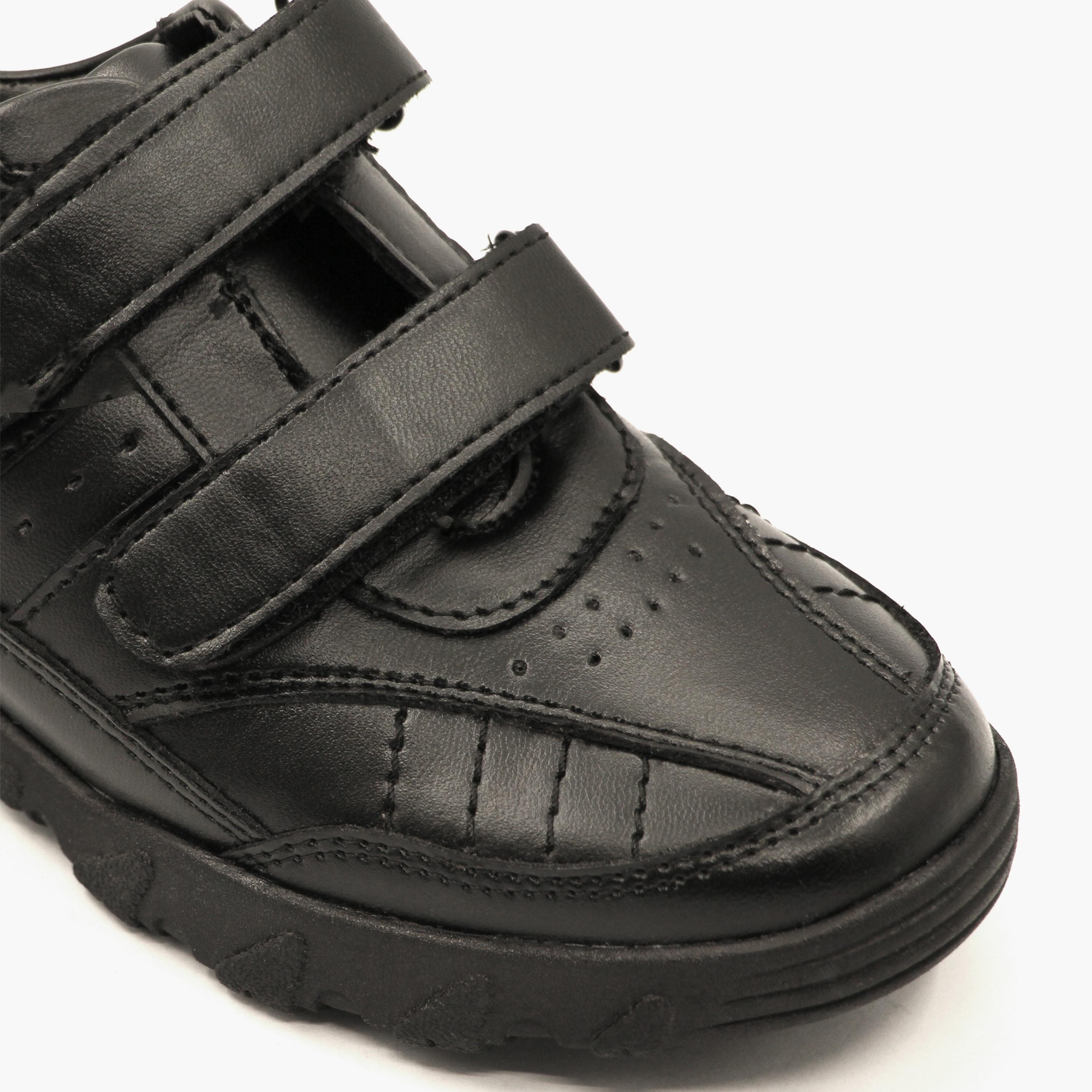 جيومني - حذاء كيدينس مدرسي للأولاد بشريط لاصق | 2002-boys-shoes-schoolshoes-image-2