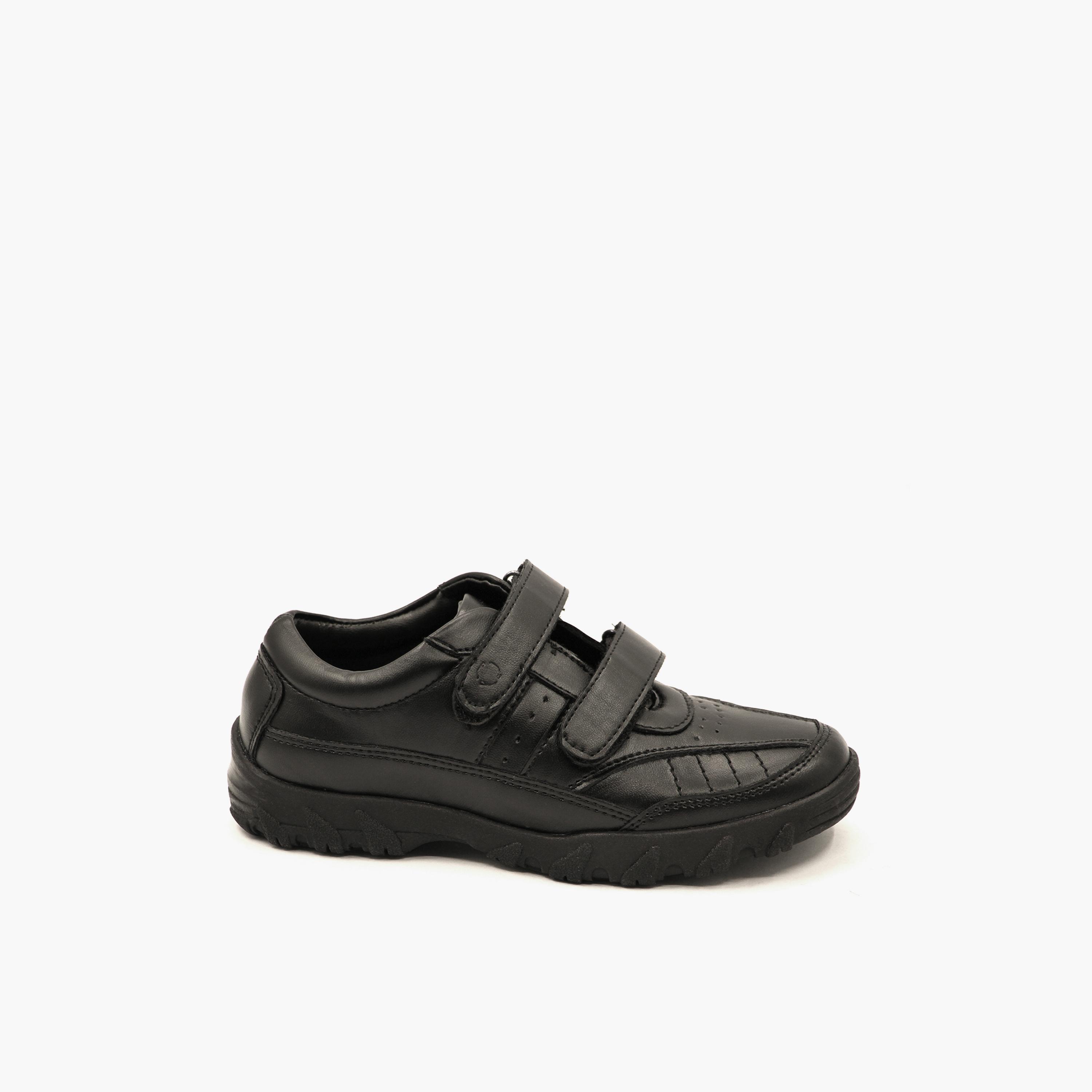 جيومني - حذاء كيدينس مدرسي للأولاد بشريط لاصق | 2002-boys-shoes-schoolshoes-image-4
