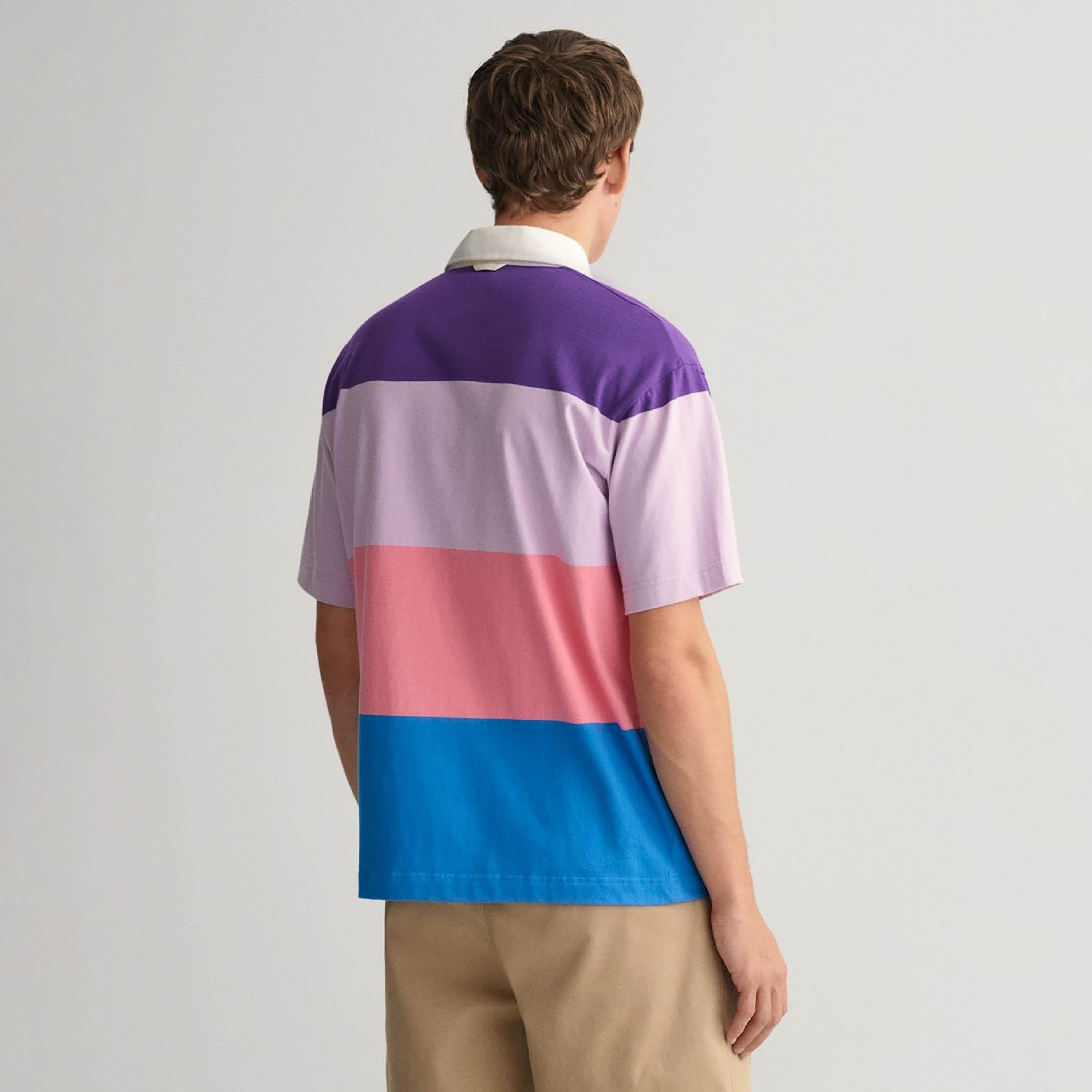 Gant Striped Collared Short Sleeves Men's Polo T-Shirt-men-clothing-tshirtsandpolos-tshirts-image-4