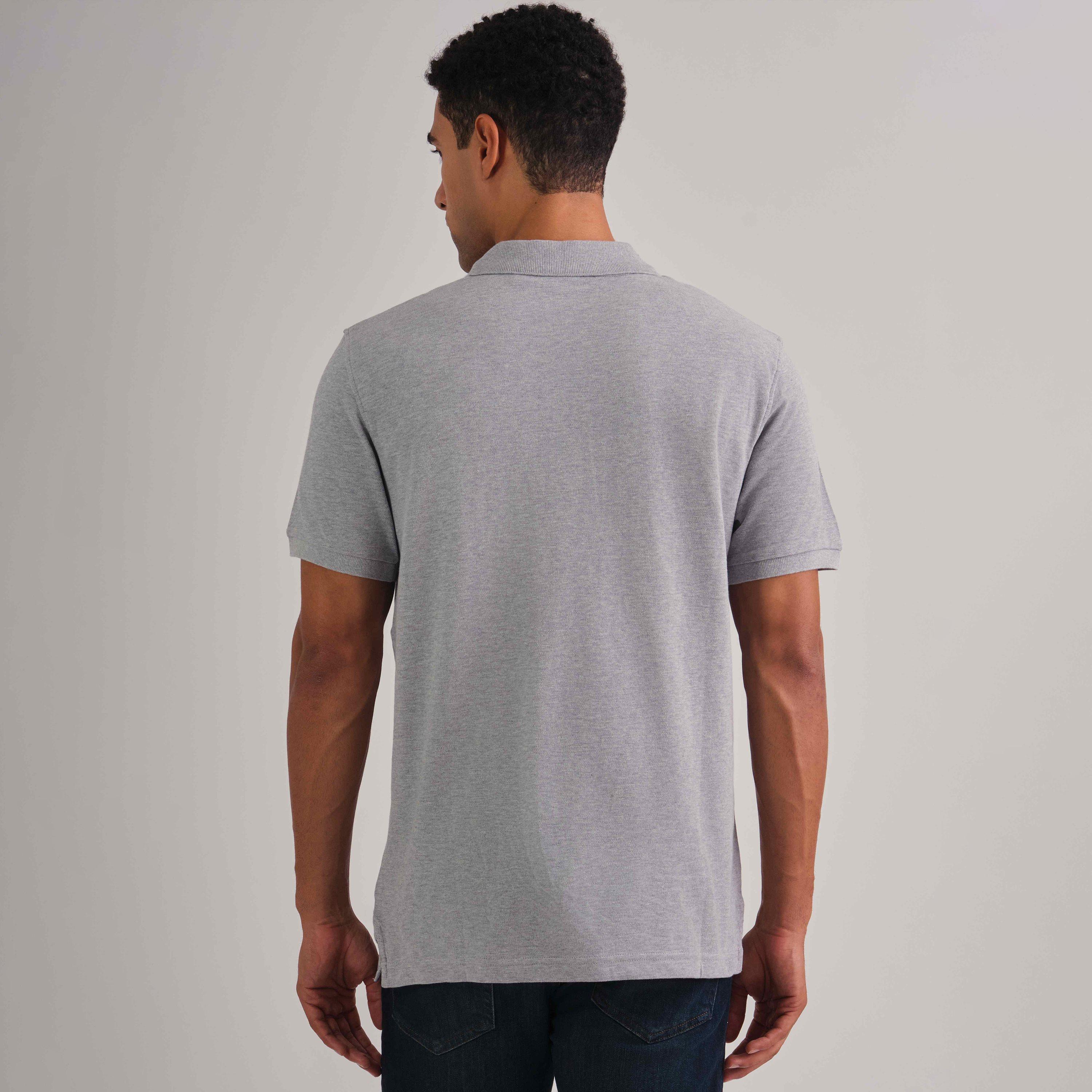 Gant Embroidered Shield Logo Collared Short Sleeves Men's Polo T-Shirt-men-clothing-tshirtsandpolos-tshirts-image-3