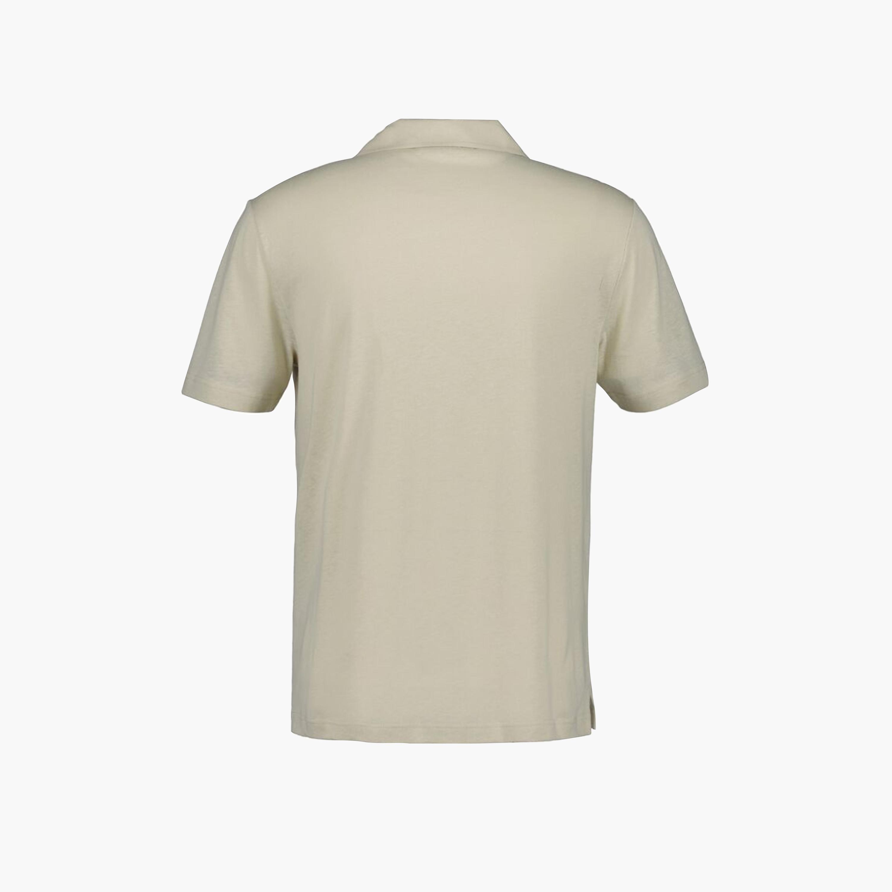 قميص بولو رجالي سادة بأكمام قصيرة من غانت-men-clothing-tshirtsandpolos-polos-image-7