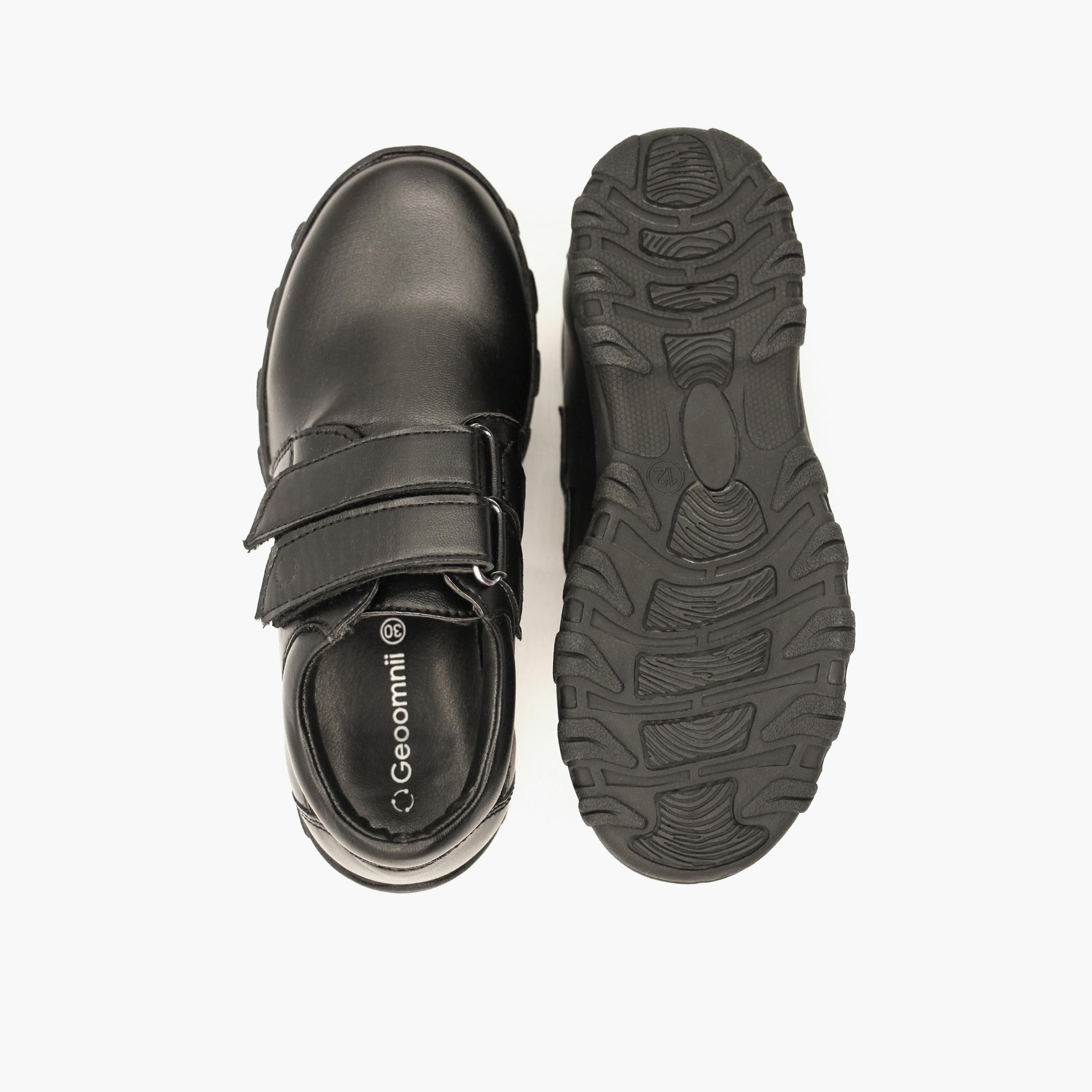 جيومني - حذاء رويال مدرسي للأولاد بشريط لاصق | 2003-boys-shoes-schoolshoes-image-3