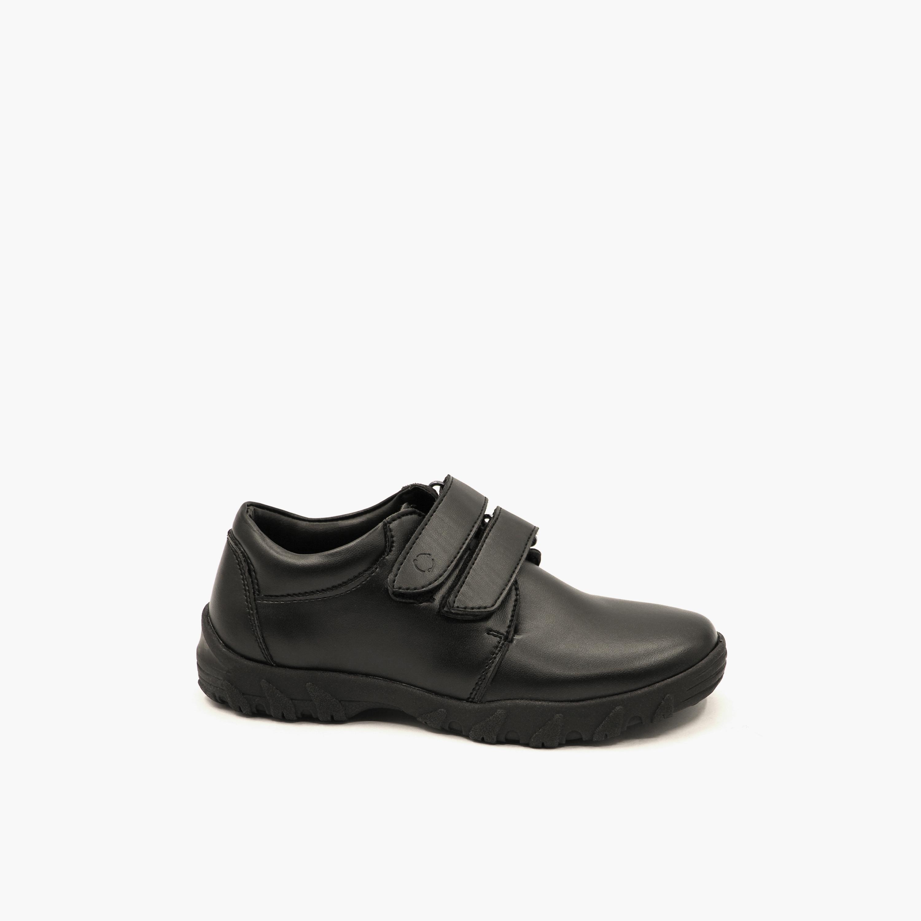 جيومني - حذاء رويال مدرسي للأولاد بشريط لاصق | 2003-boys-shoes-schoolshoes-image-4