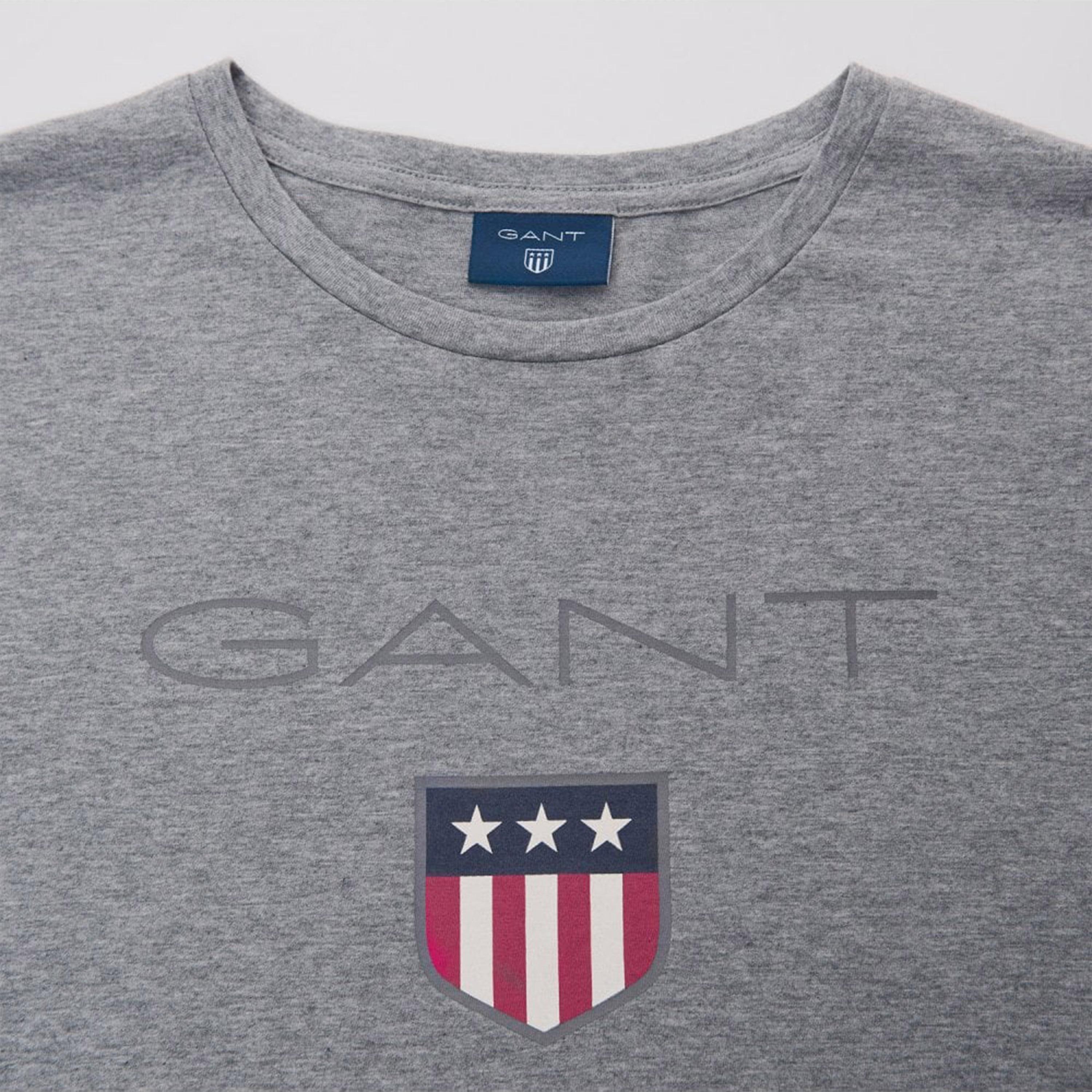 Gant Logo Print Crew Neck Short Sleeves T-Shirt-men-clothing-tshirtsandpolos-tshirts-image-2