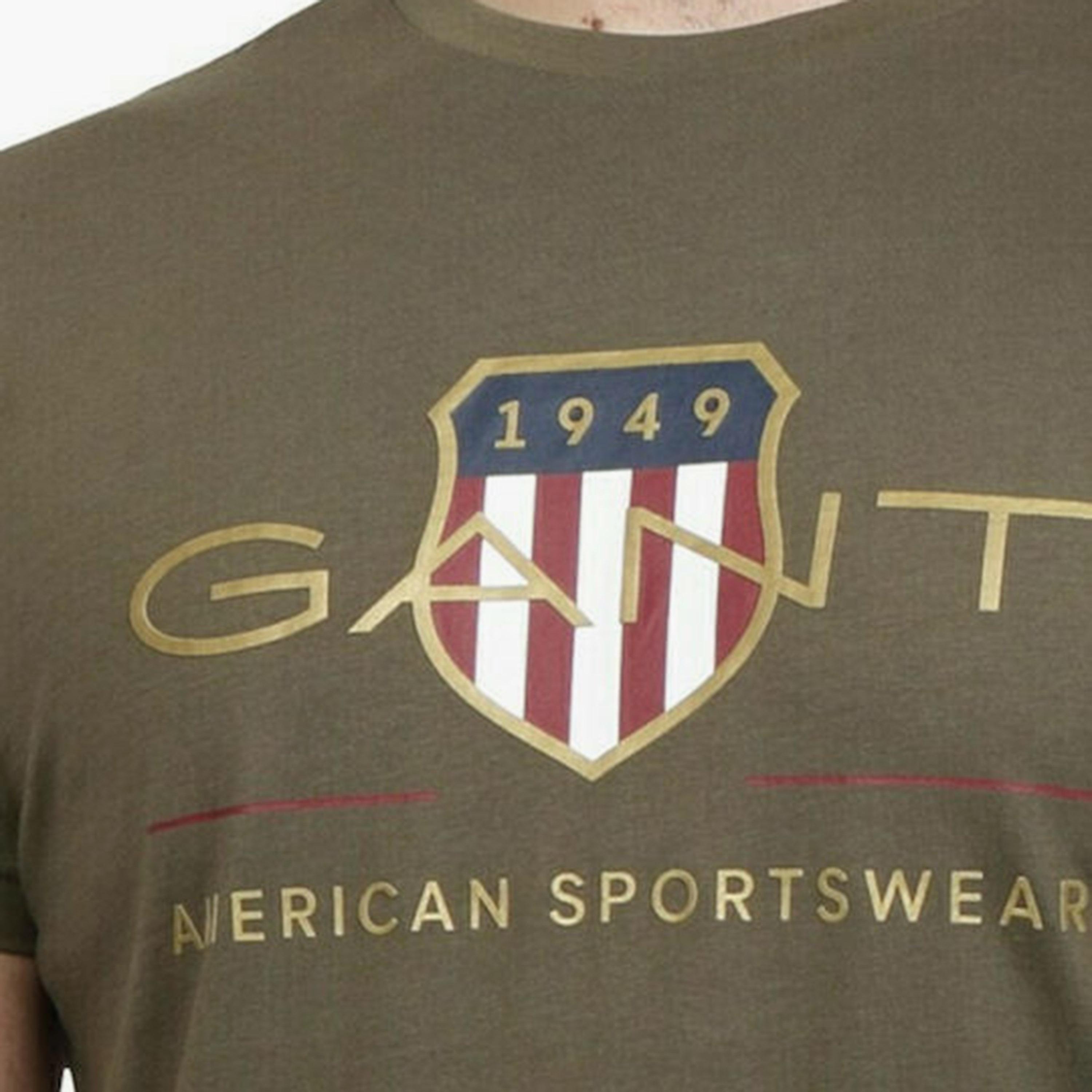 Gant Logo Print Crew Neck Short Sleeves T-Shirt-men-clothing-tshirtsandpolos-tshirts-image-3