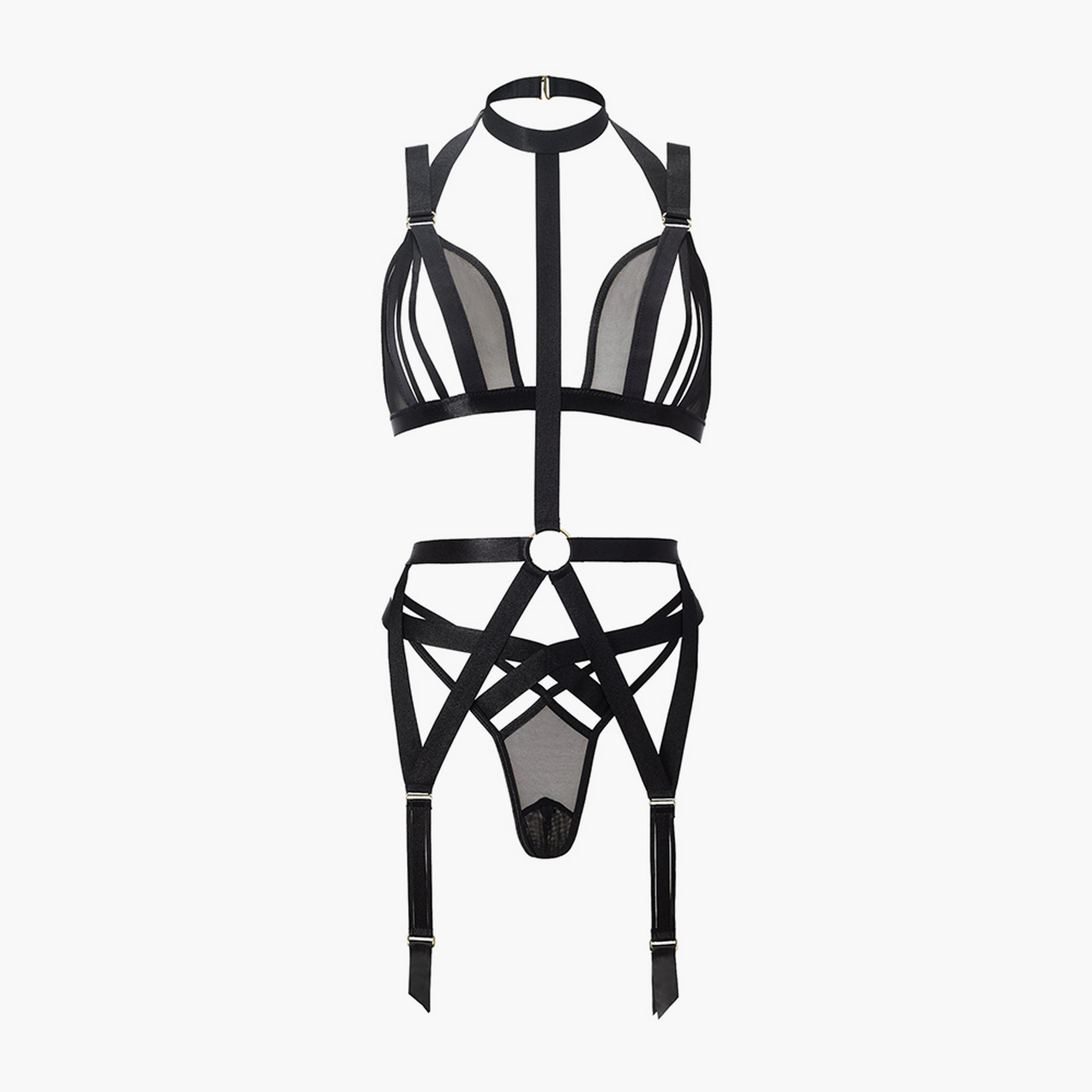 Ann Summers Crotchless Women's Lingerie Set-women-clothing-lingerie-lingeriesets-image-3