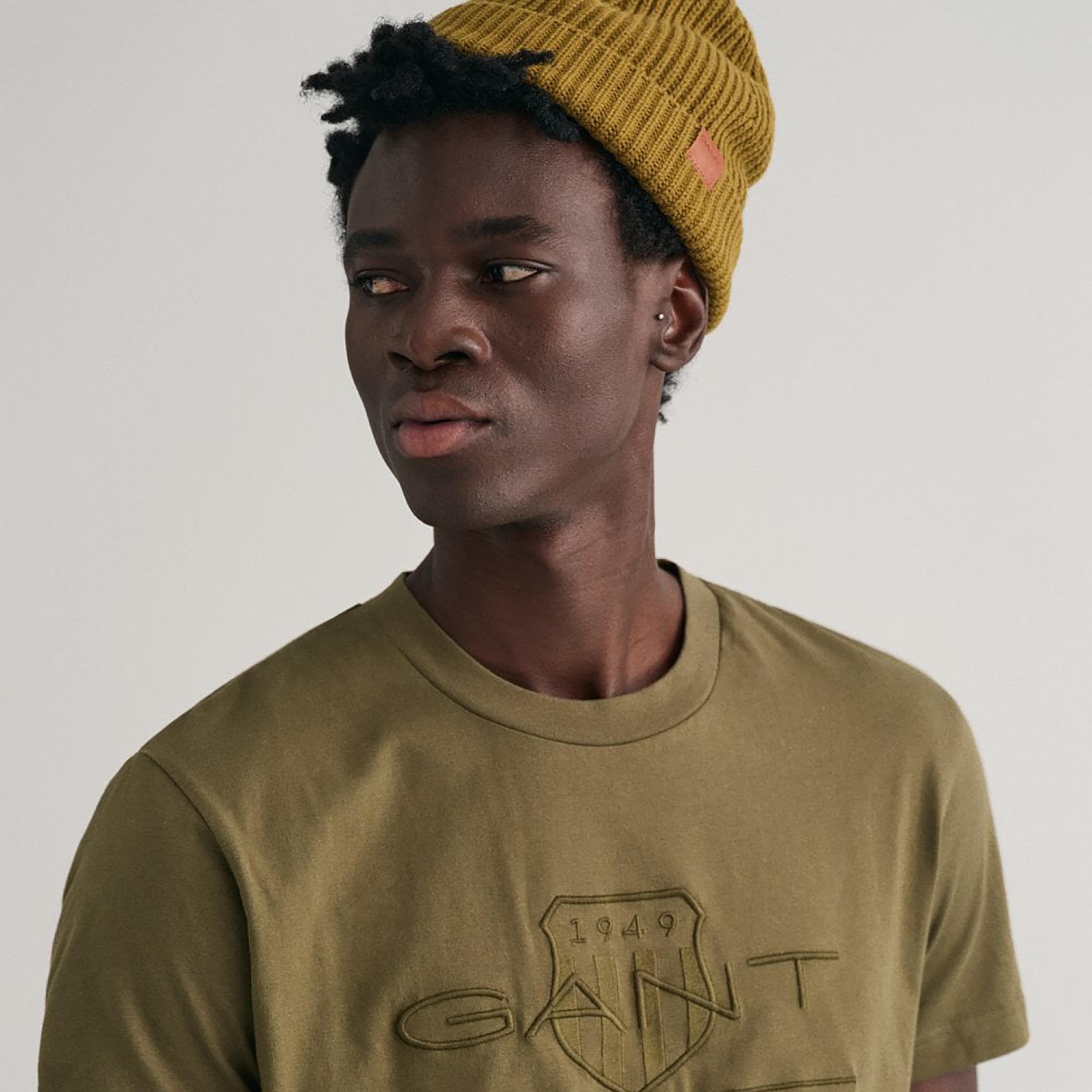 Gant Embroidered Crew Neck Short Sleeves T-Shirt-men-clothing-tshirtsandpolos-tshirts-image-2