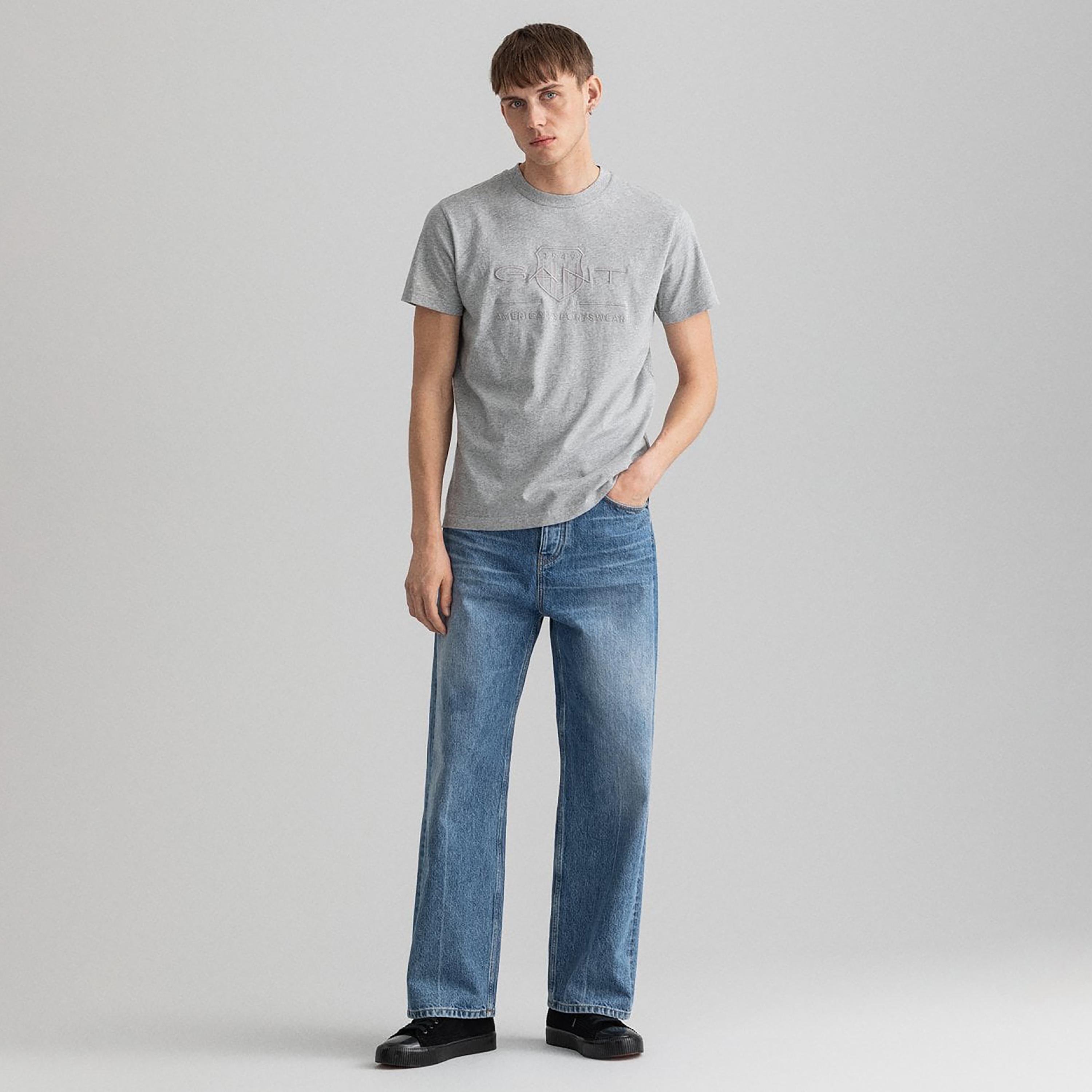 تي-شيرت من جانت مطرز بأكمام قصيرة ورقبة دائرية-men-clothing-tshirtsandpolos-tshirts-image-2