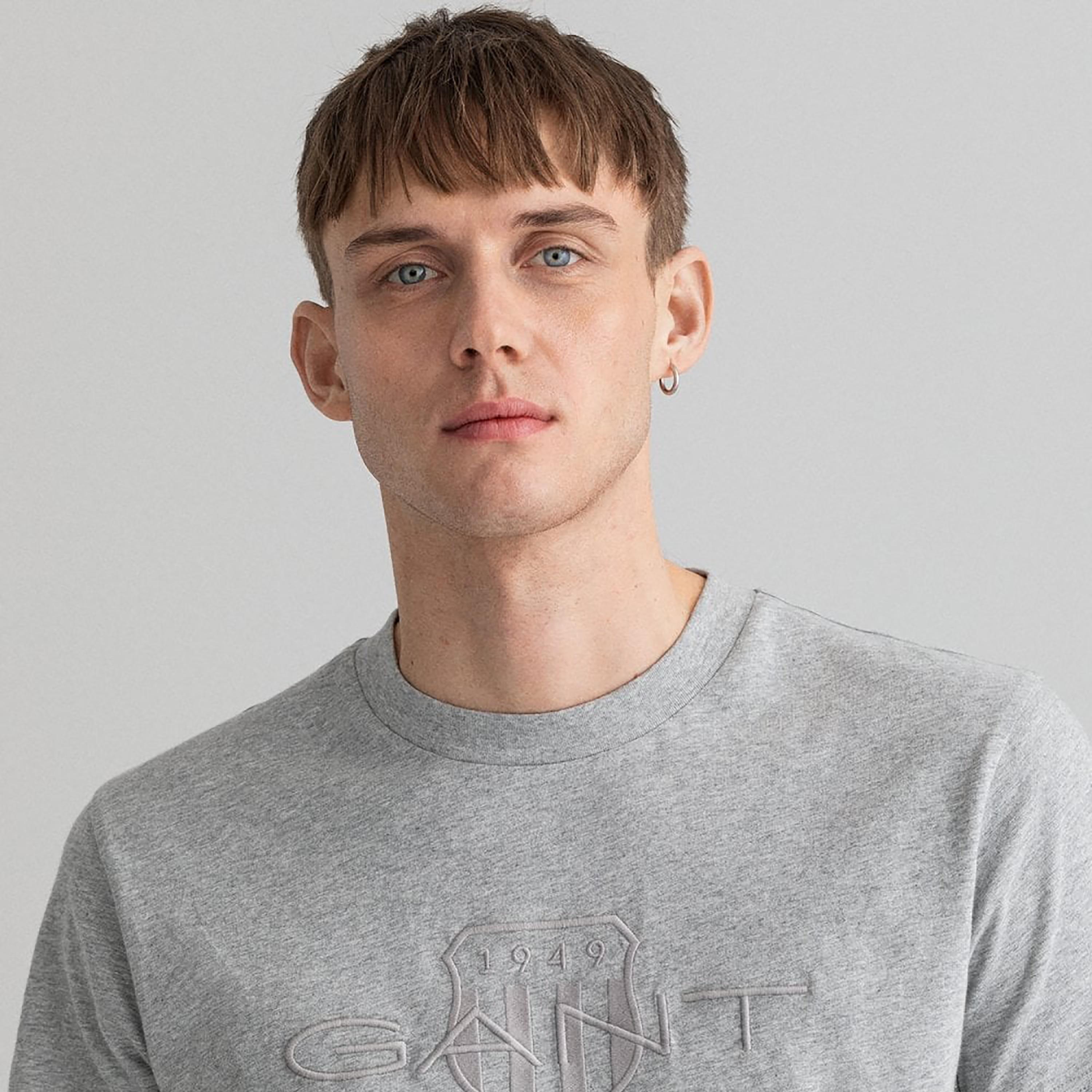 Gant Embroidered Crew Neck Short Sleeves T-Shirt-men-clothing-tshirtsandpolos-tshirts-image-3