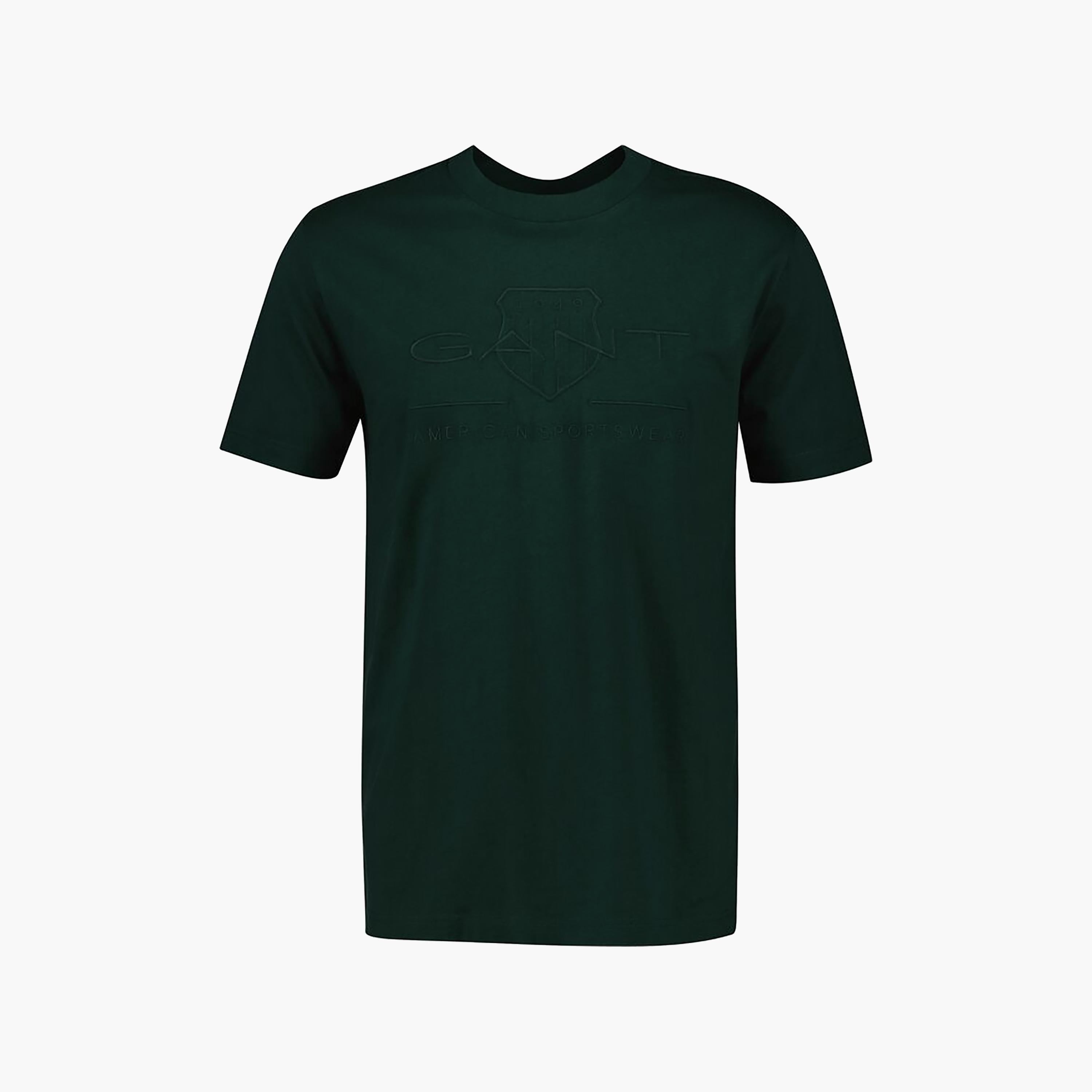 شعار جانت المطرز على الدرع، قميص رجالي بأكمام قصيرة برقبة دائرية-men-clothing-tshirtsandpolos-tshirts-image-11