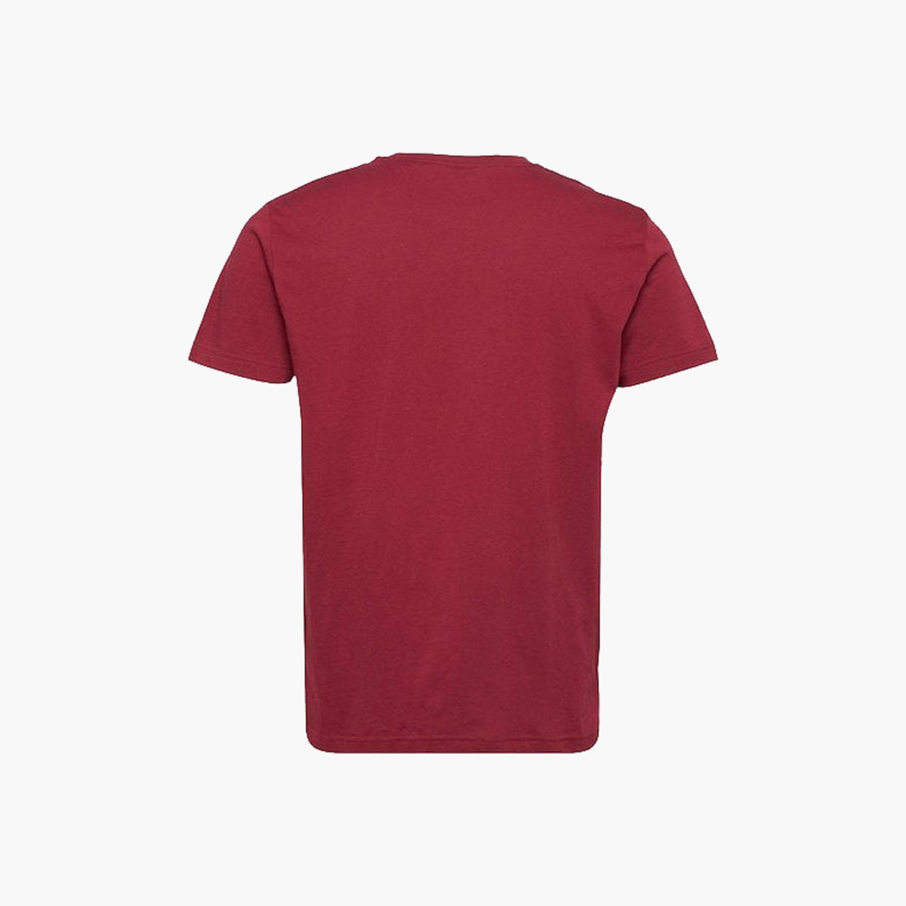 تي-شيرت من جانت لوجو طباعة طاقم الرقبة بأكمام قصيرة ورقبة دائرية-men-clothing-tshirtsandpolos-tshirts-image-2