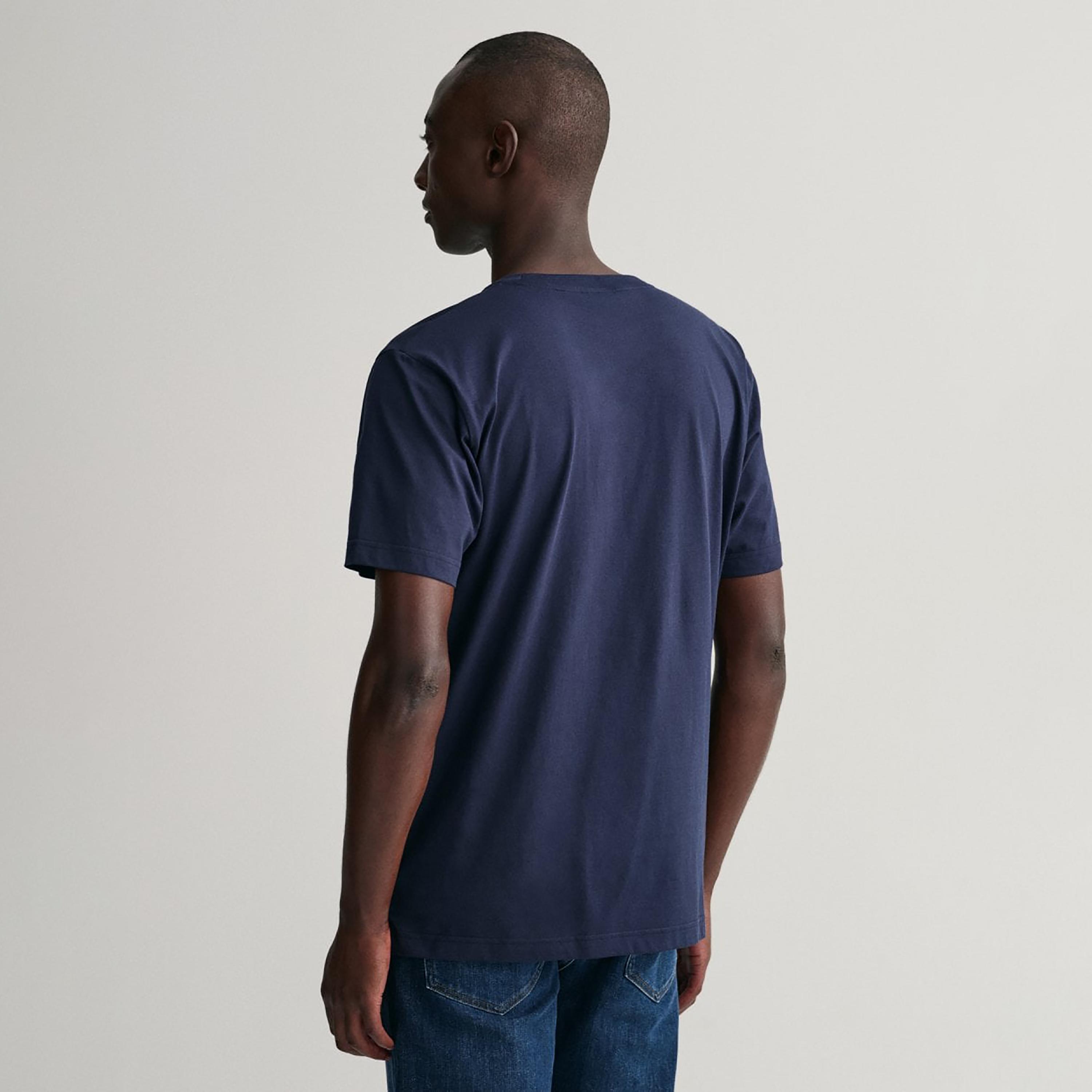 Gant Logo Print Crew Neck Short Sleeves T-Shirt-men-clothing-tshirtsandpolos-tshirts-image-4