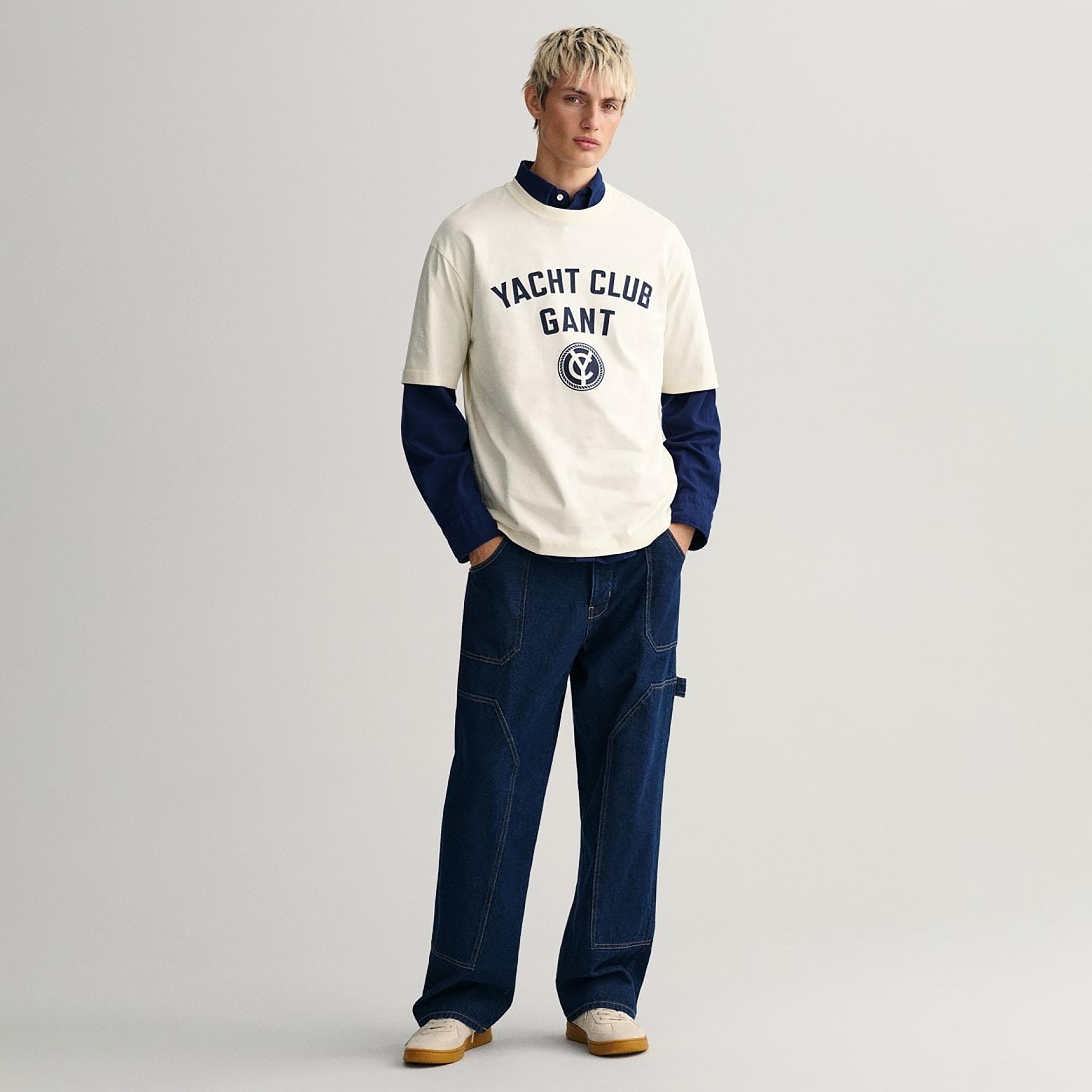 تي-شيرت من جانت مطبوعة بأكمام قصيرة ورقبة دائرية-men-clothing-tshirtsandpolos-tshirts-image-2