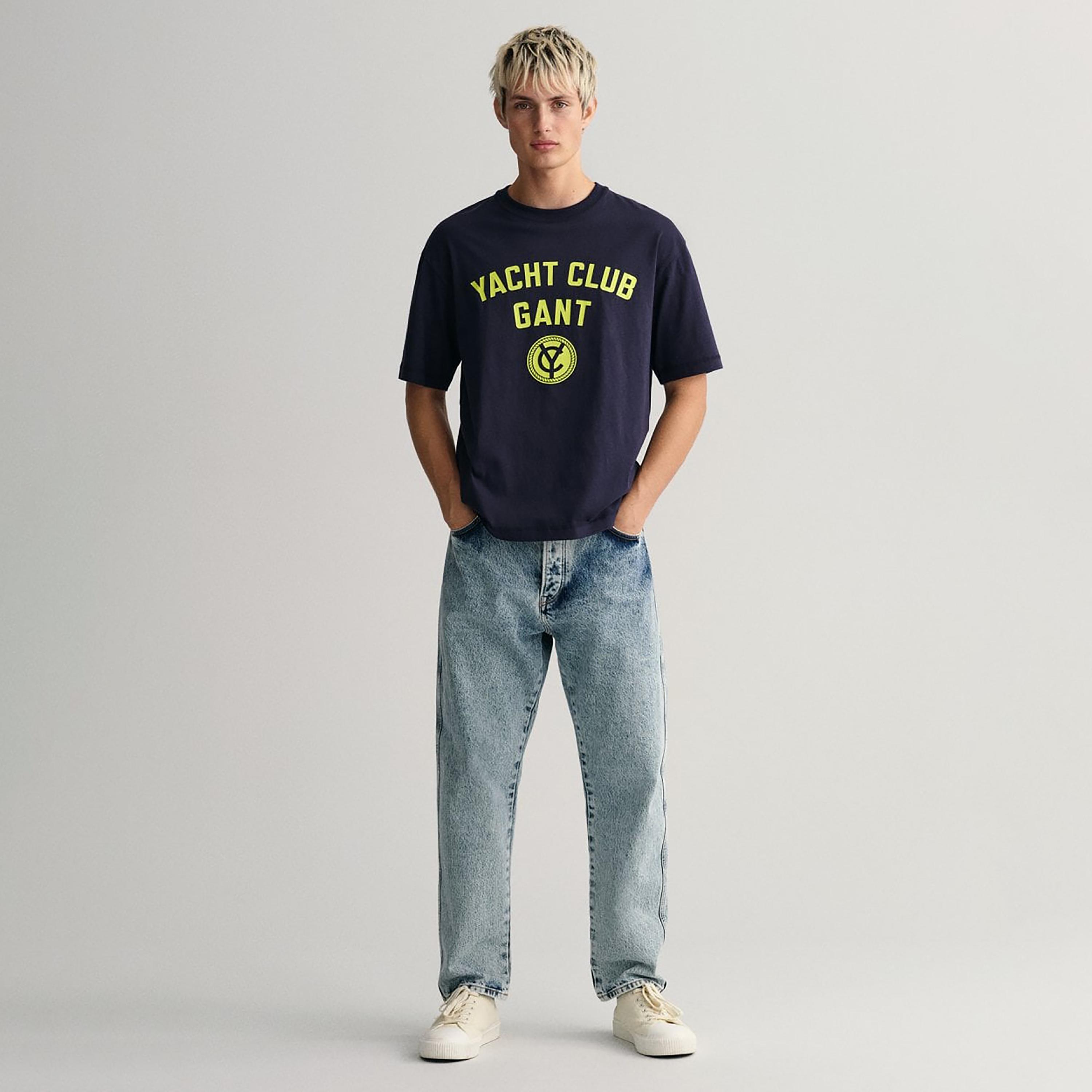 Gant Printed Crew Neck Short Sleeves T-Shirt-men-clothing-tshirtsandpolos-tshirts-image-2