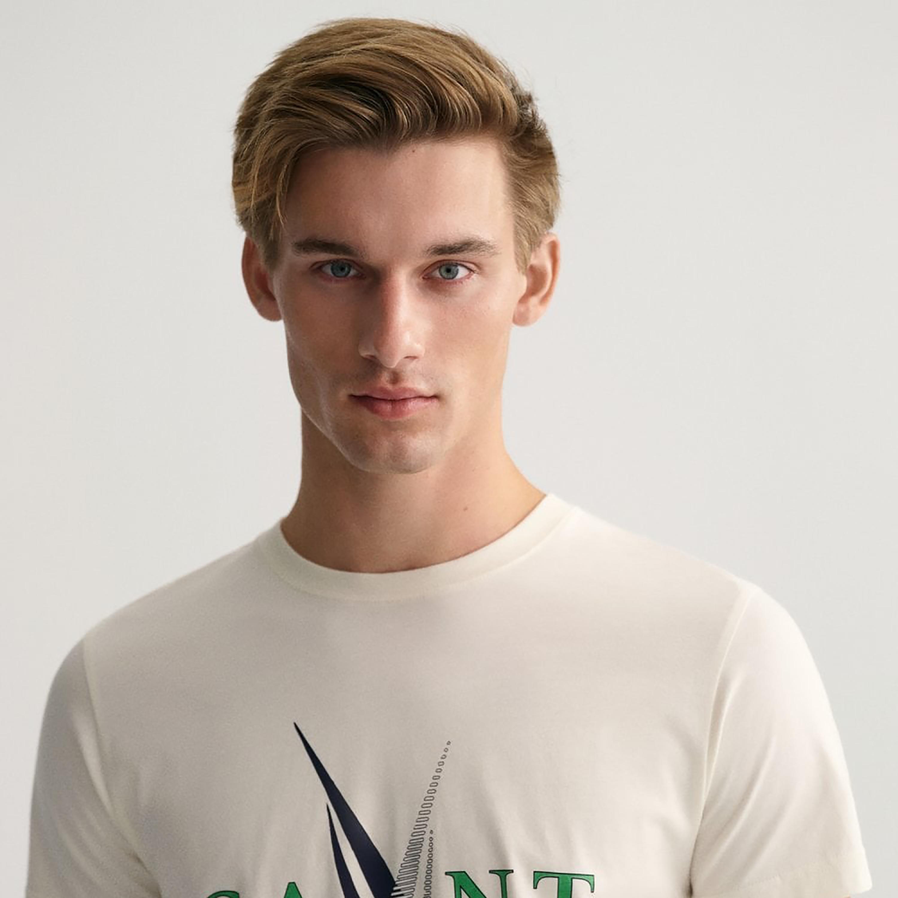 Gant Graphic Crew Neck Short Sleeves T-Shirt-men-clothing-tshirtsandpolos-tshirts-image-3