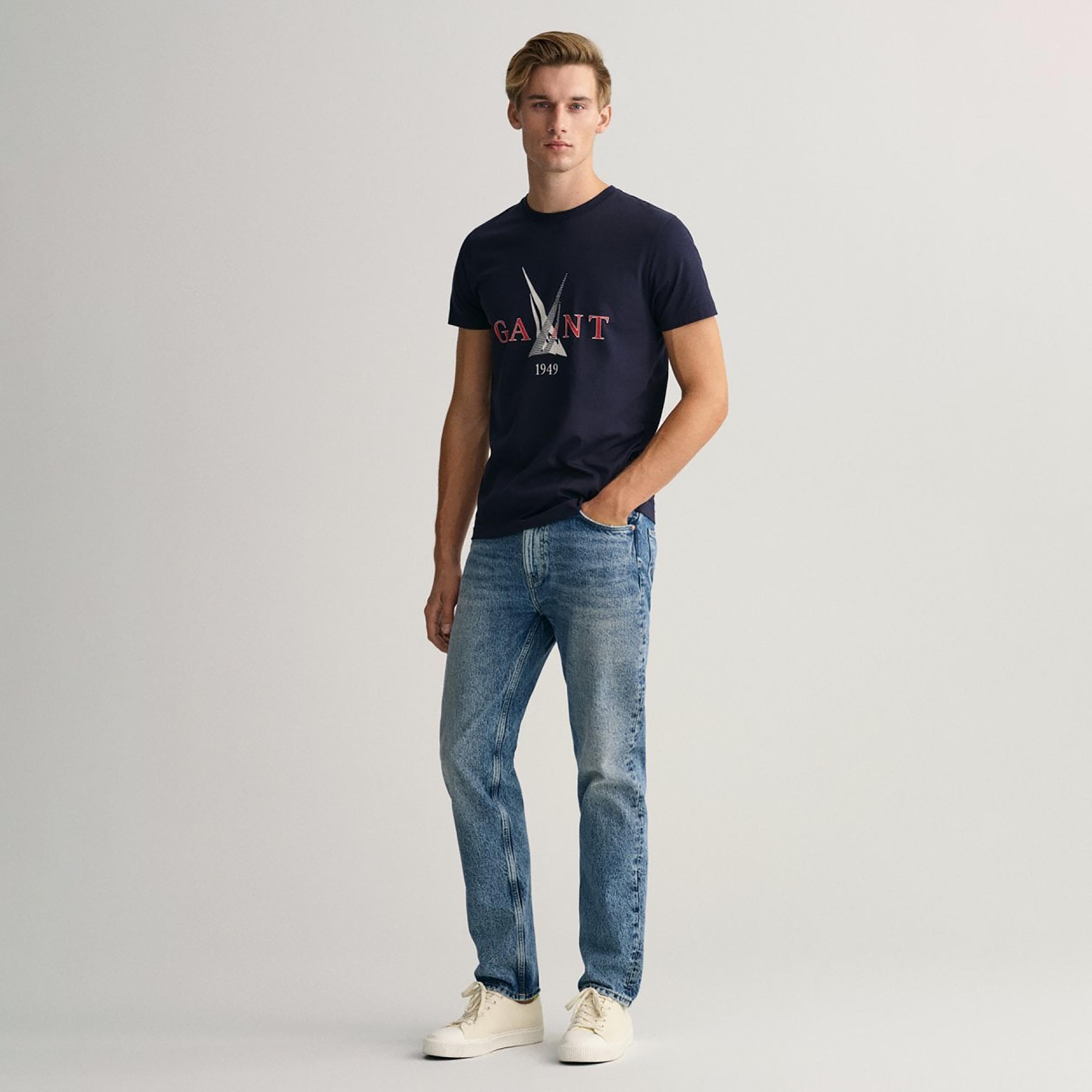 Gant Graphic Crew Neck Short Sleeves T-Shirt-men-clothing-tshirtsandpolos-tshirts-image-2