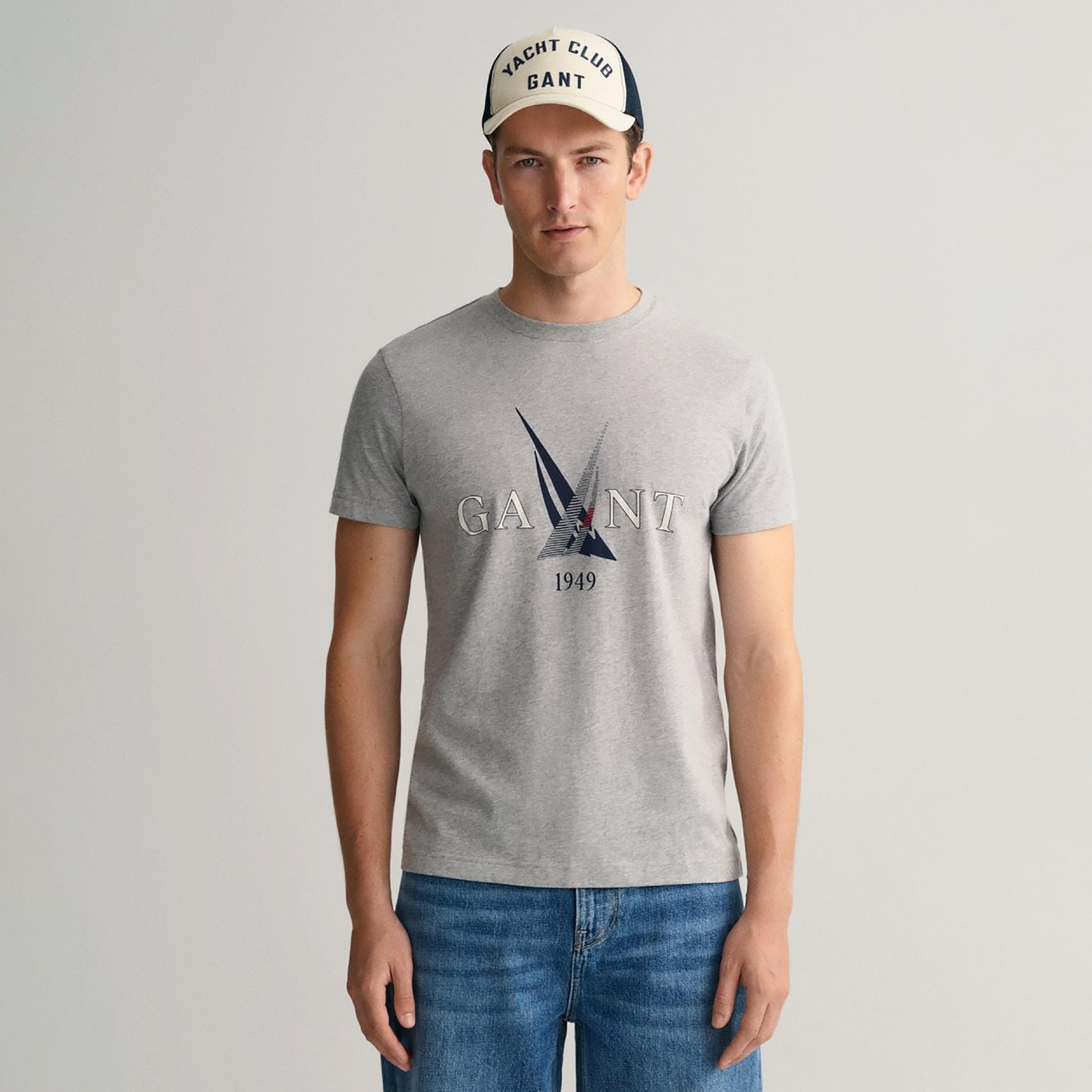 Gant Graphic Crew Neck Short Sleeves T-Shirt-men-clothing-tshirtsandpolos-tshirts-image-1