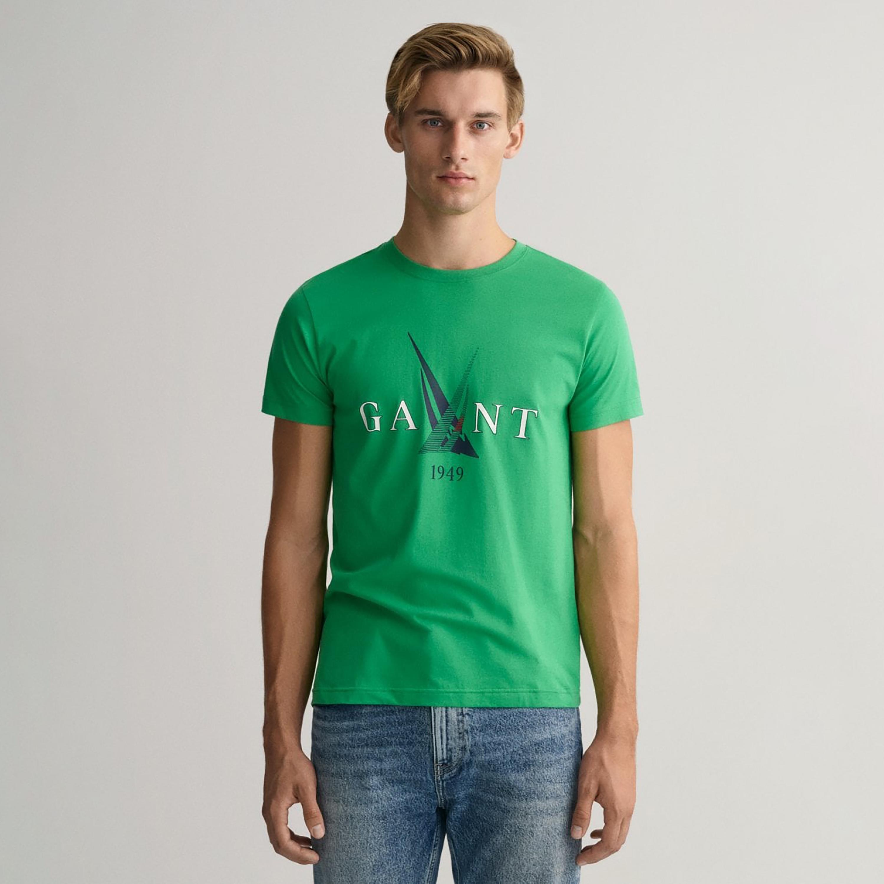Gant Graphic Crew Neck Short Sleeves T-Shirt-men-clothing-tshirtsandpolos-tshirts-image-1