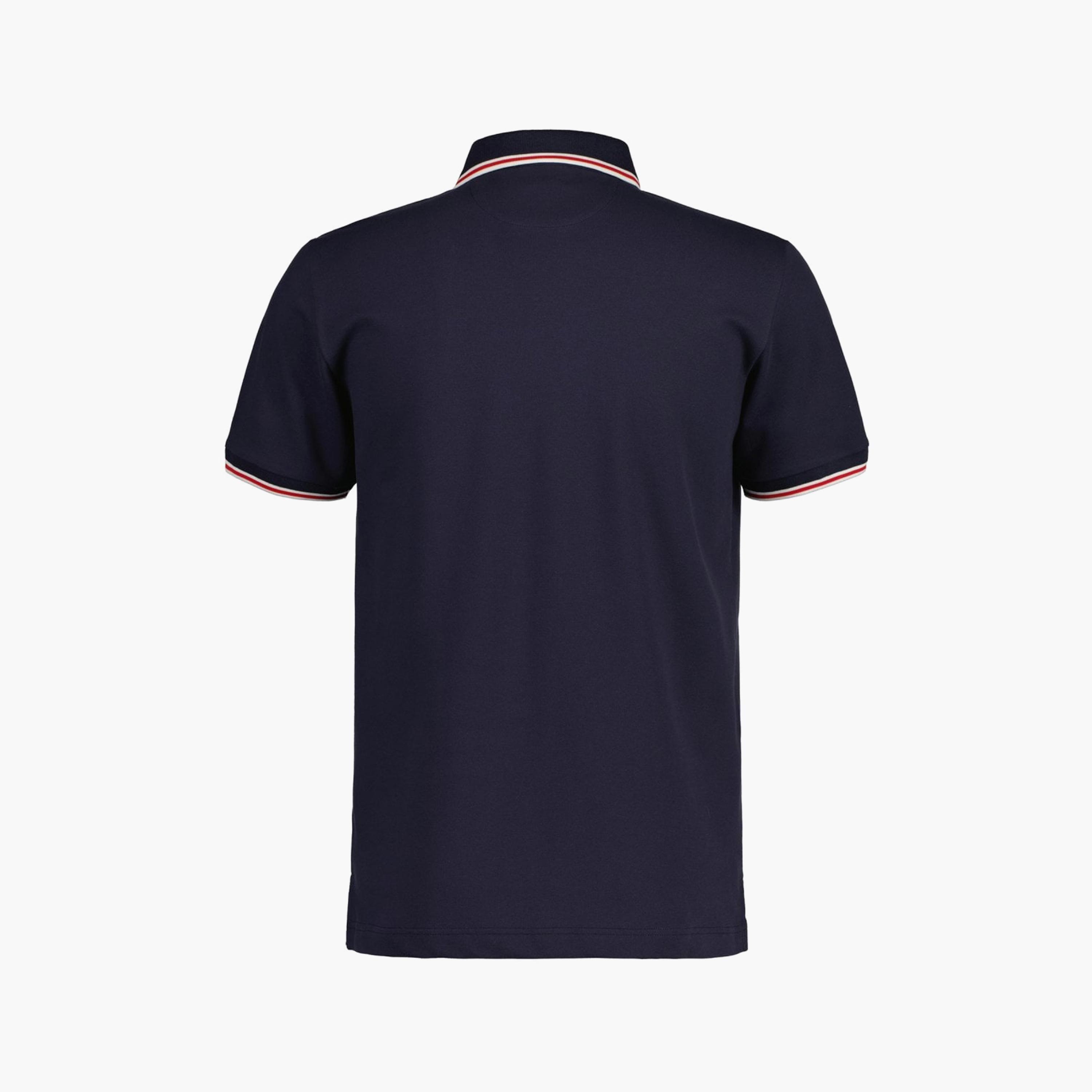 تي-شيرت جانت سادة بياقة سادة وأكمام قصيرة-men-clothing-tshirtsandpolos-polos-image-2