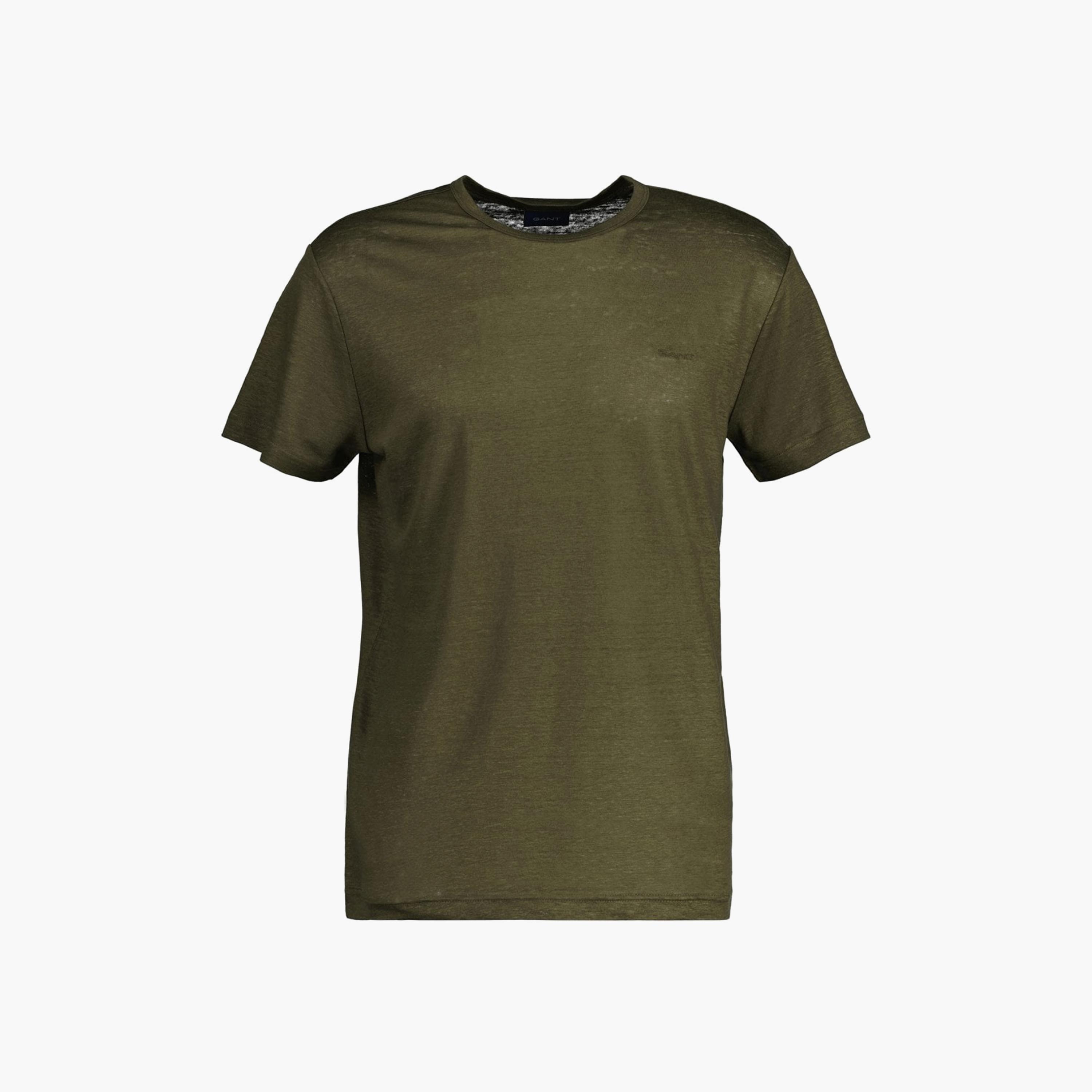 Gant Plain Crew Neck Short Sleeves T-Shirt-men-clothing-tshirtsandpolos-tshirts-image-1