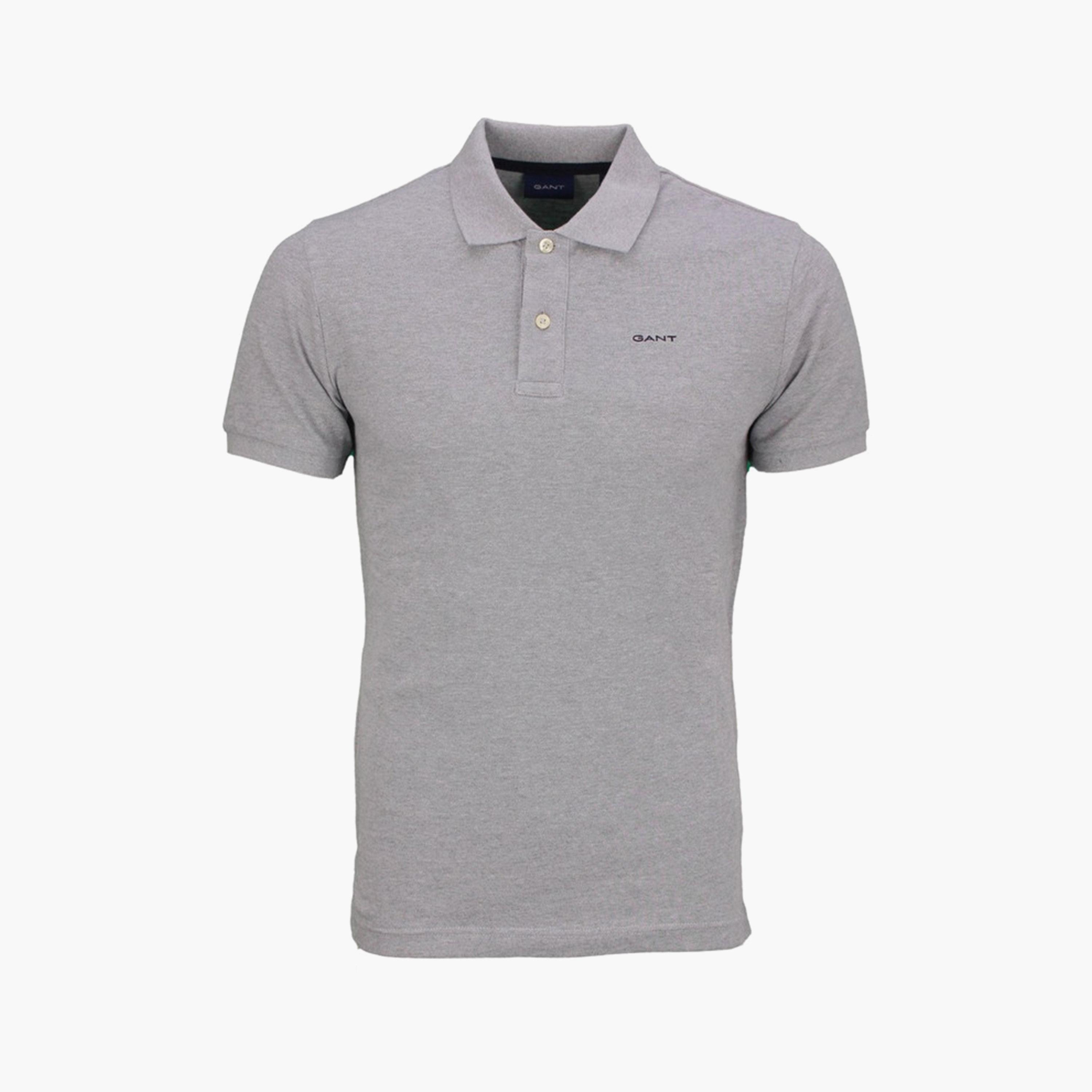 Gant Logo Detail Collared Short Sleeves Polo T-Shirt-men-clothing-tshirtsandpolos-polos-image-1
