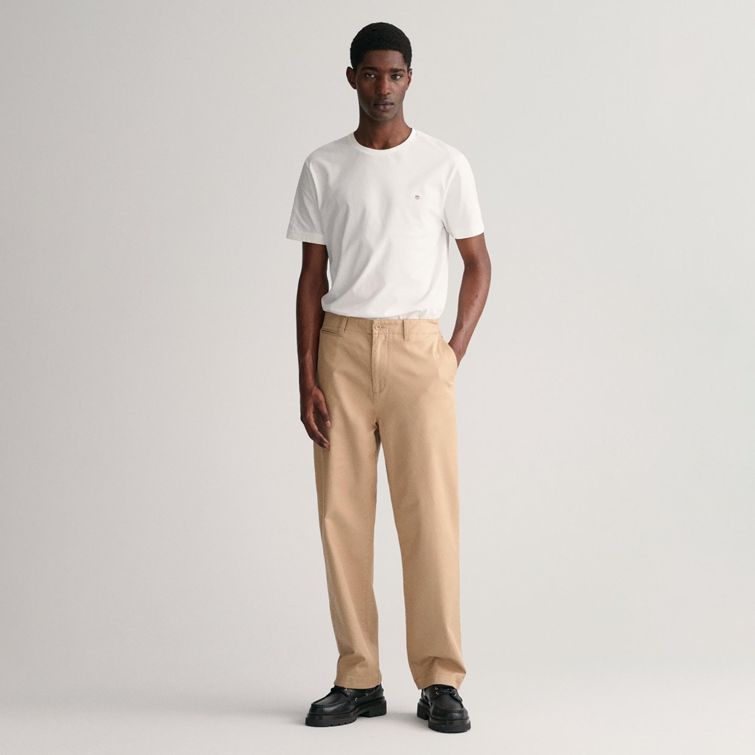 Gant Shield Regular Fit Short Sleeves Crew Neck Men's T-Shirt-men-clothing-tshirtsandpolos-tshirts-image-2
