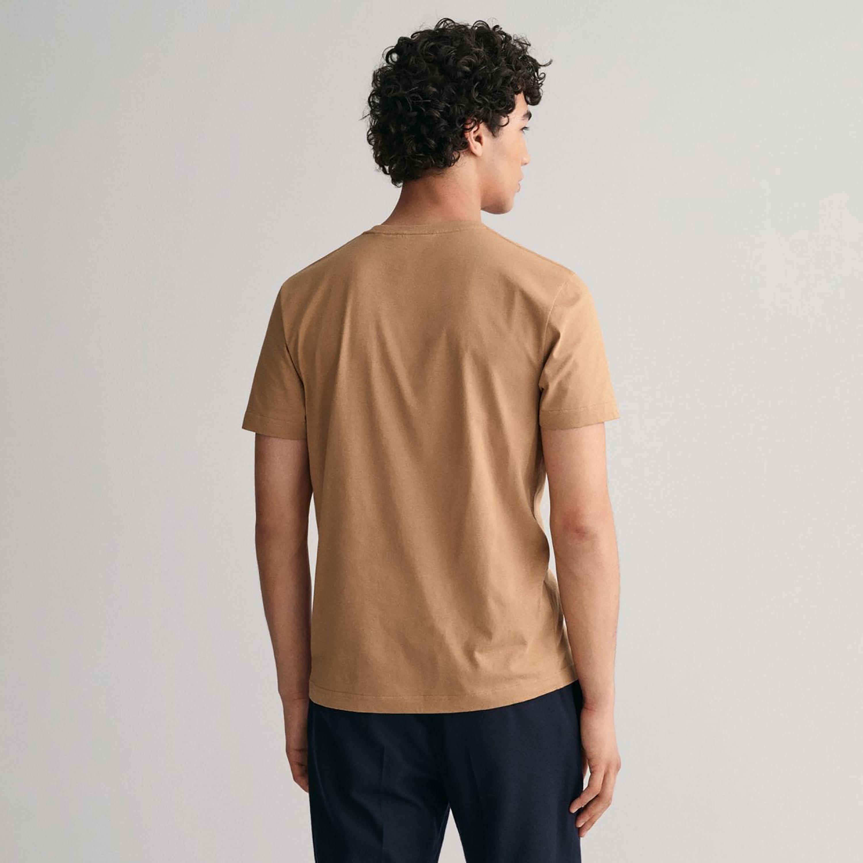تي-شيرت جانت لوجو بأكمام قصيرة وياقة دائرية-men-clothing-tshirtsandpolos-tshirts-image-4
