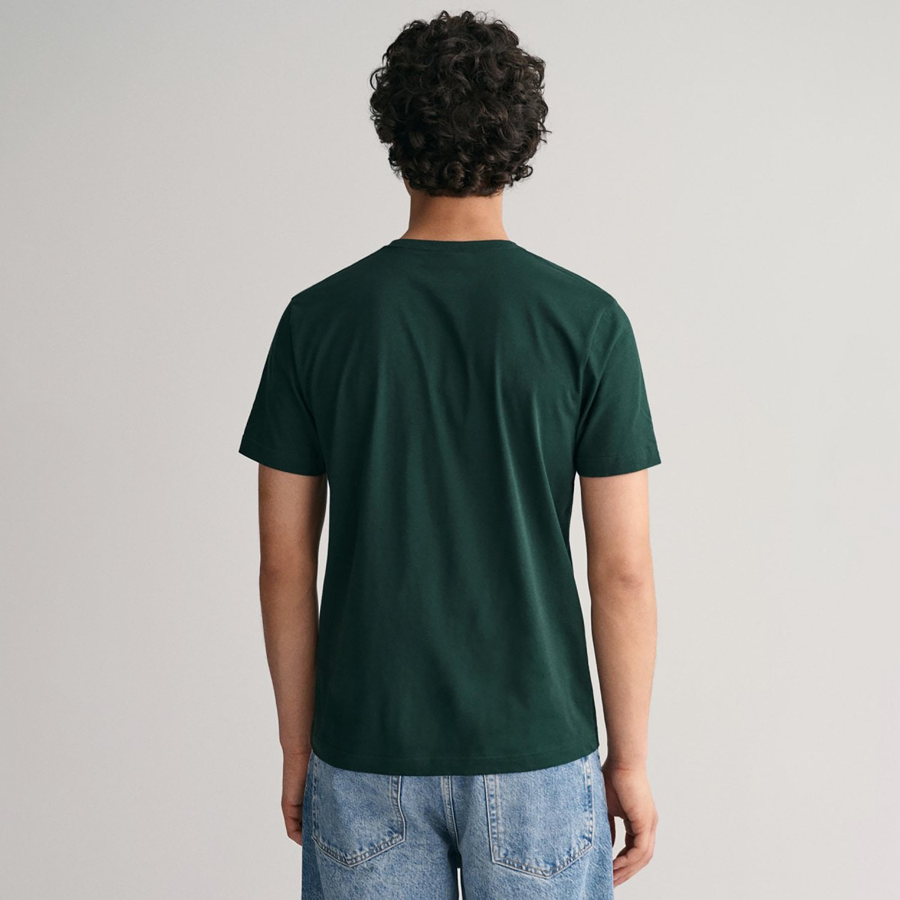 تي-شيرت جانت لوجو بأكمام قصيرة وياقة دائرية-men-clothing-tshirtsandpolos-tshirts-image-4
