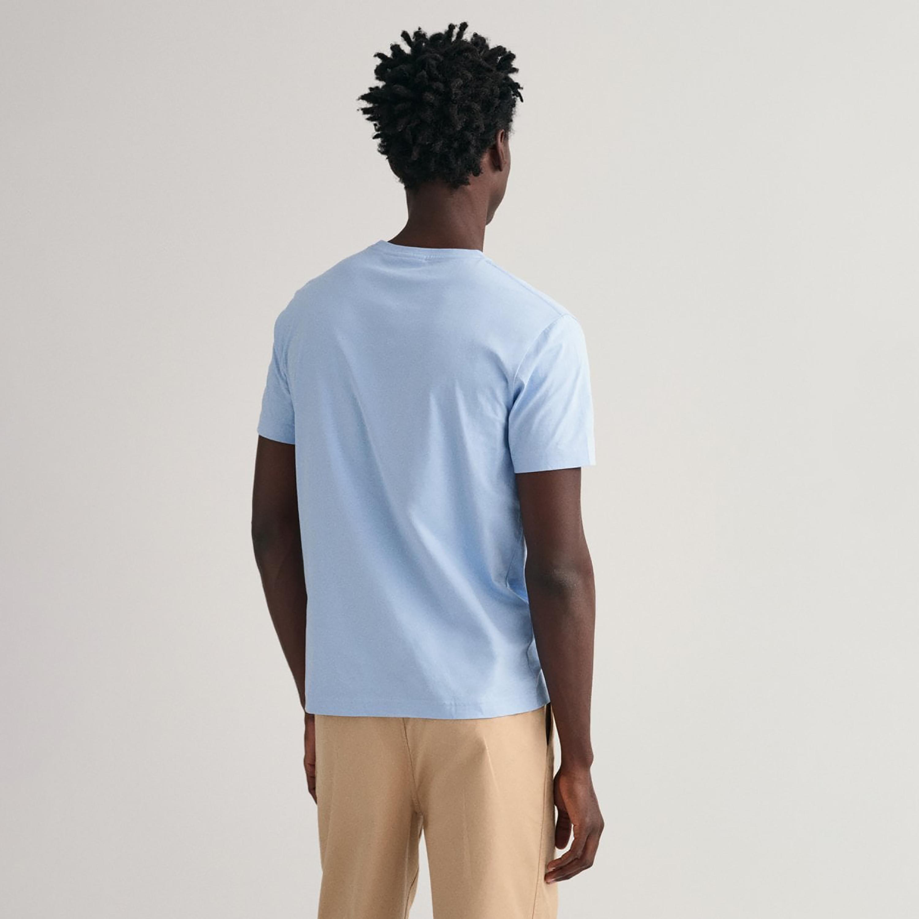 Gant Logo Detail Crew Neck Short Sleeves T-Shirt-men-clothing-tshirtsandpolos-tshirts-image-4