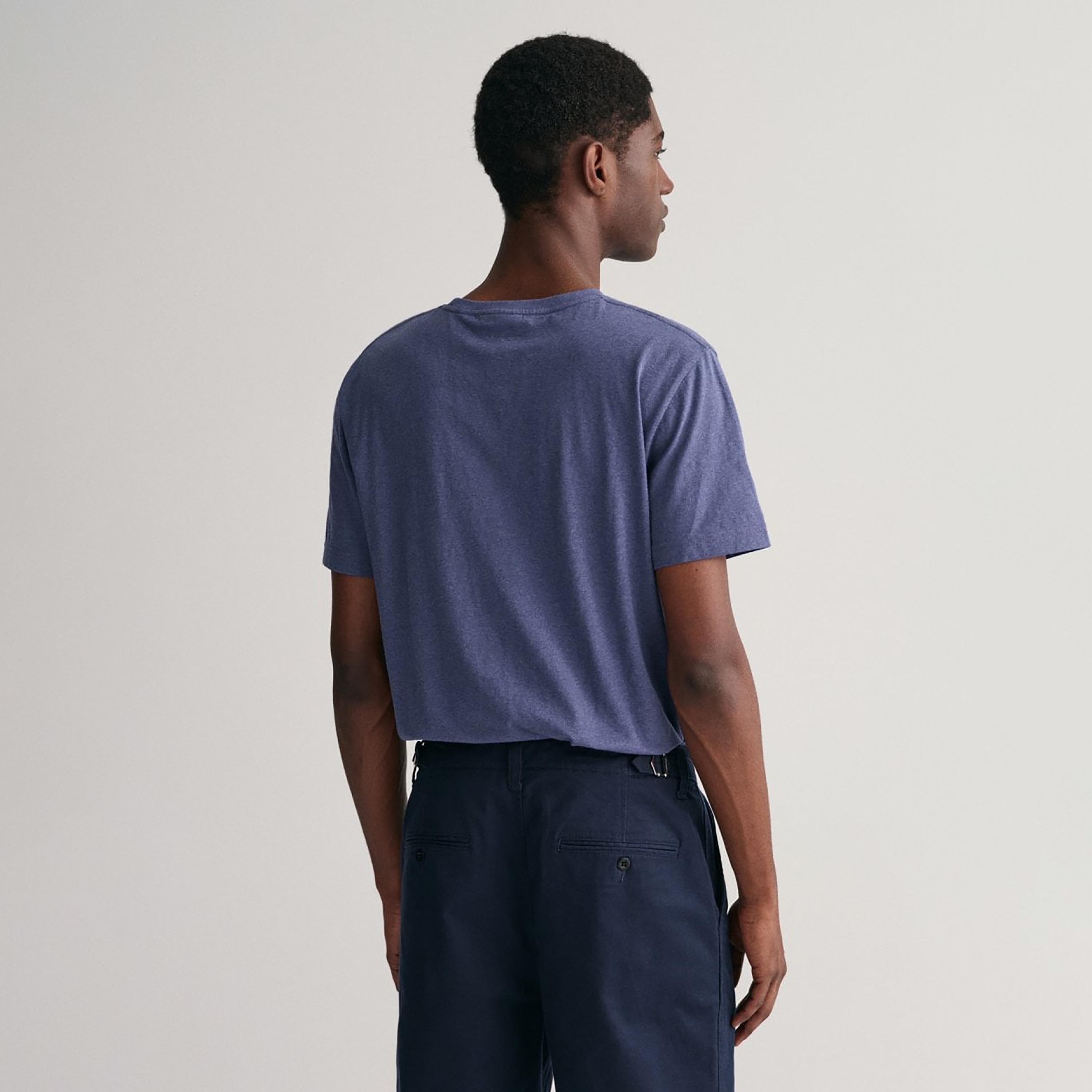 تي-شيرت جانت لوجو بأكمام قصيرة وياقة دائرية-men-clothing-tshirtsandpolos-tshirts-image-4