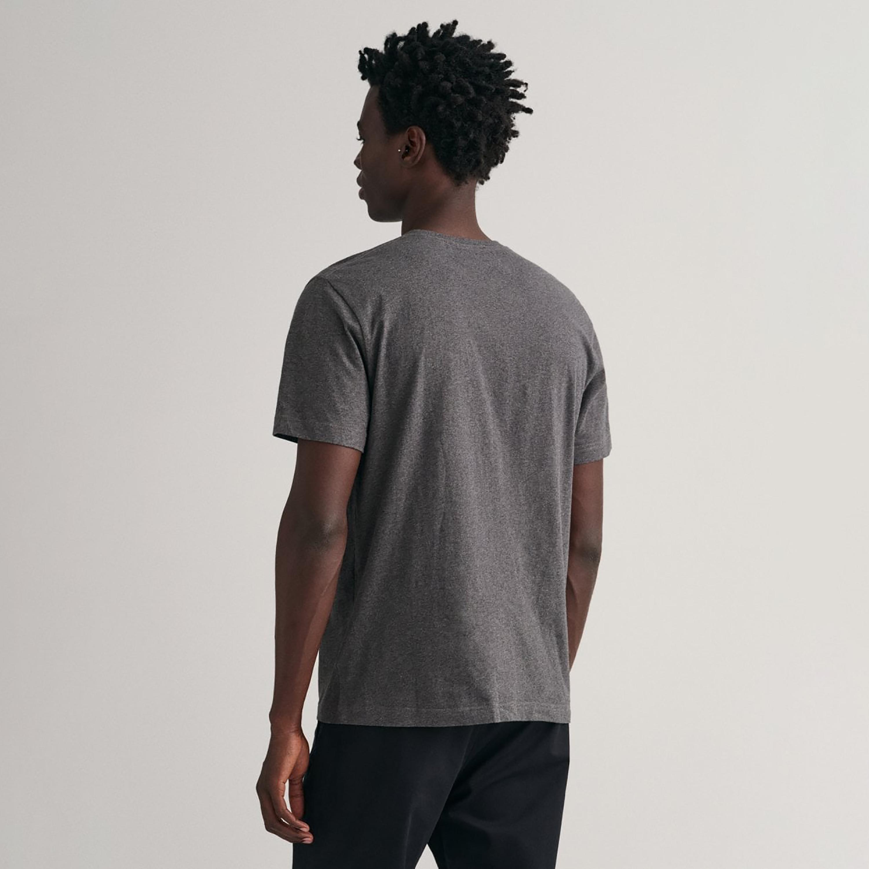 Gant Shield Regular Fit Short Sleeves Crew Neck Men's T-Shirt-men-clothing-tshirtsandpolos-tshirts-image-4