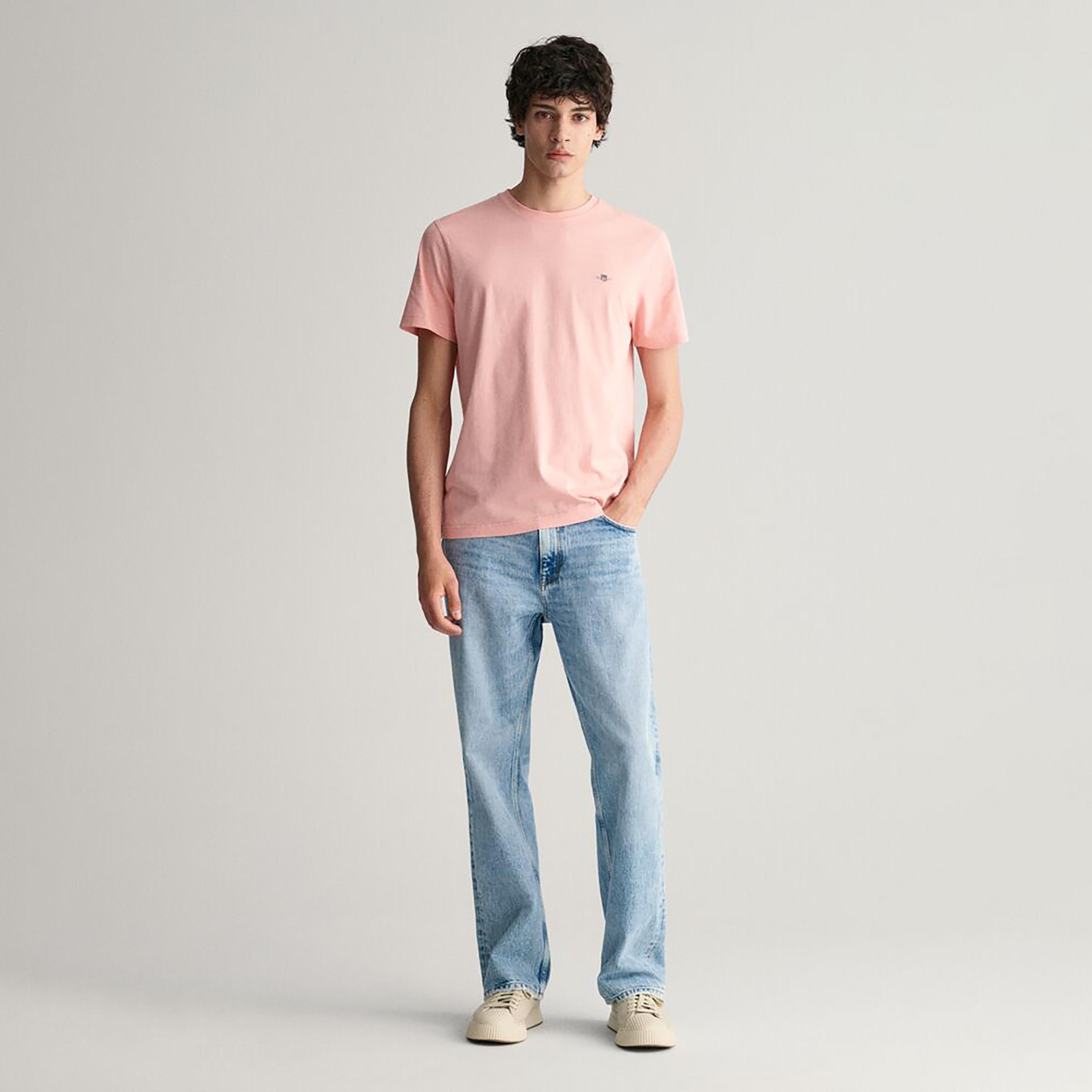 Gant Logo Crew Neck Short Sleeves T-Shirt-men-clothing-tshirtsandpolos-tshirts-image-2