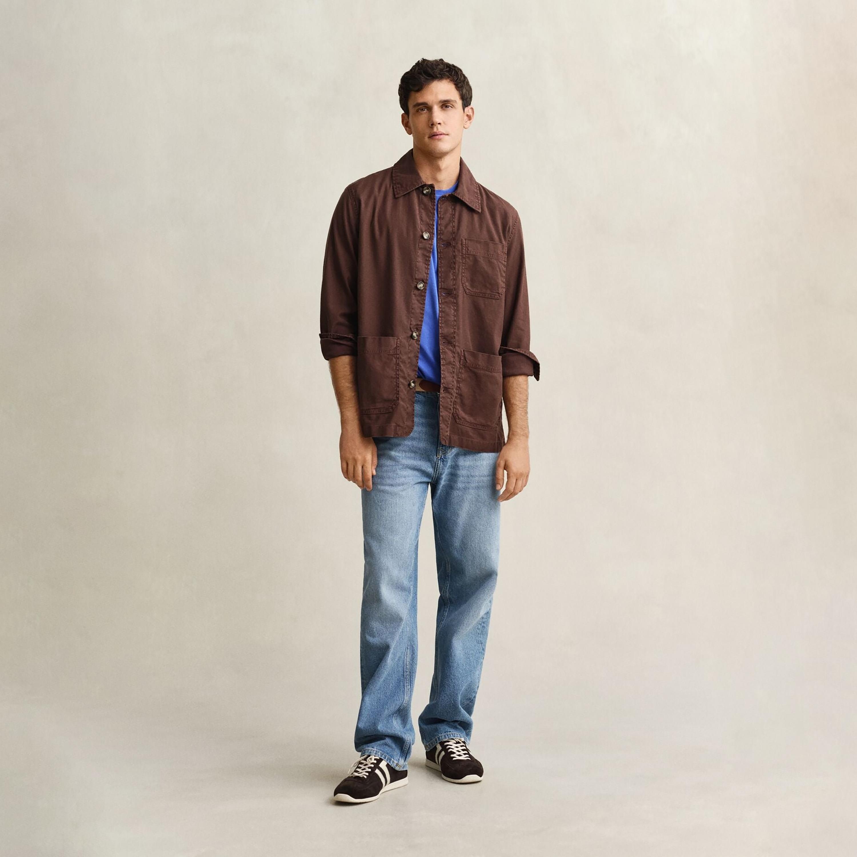 Gant Shield Regular Fit Short Sleeves Crew Neck Men's T-Shirt-men-clothing-tshirtsandpolos-tshirts-image-3