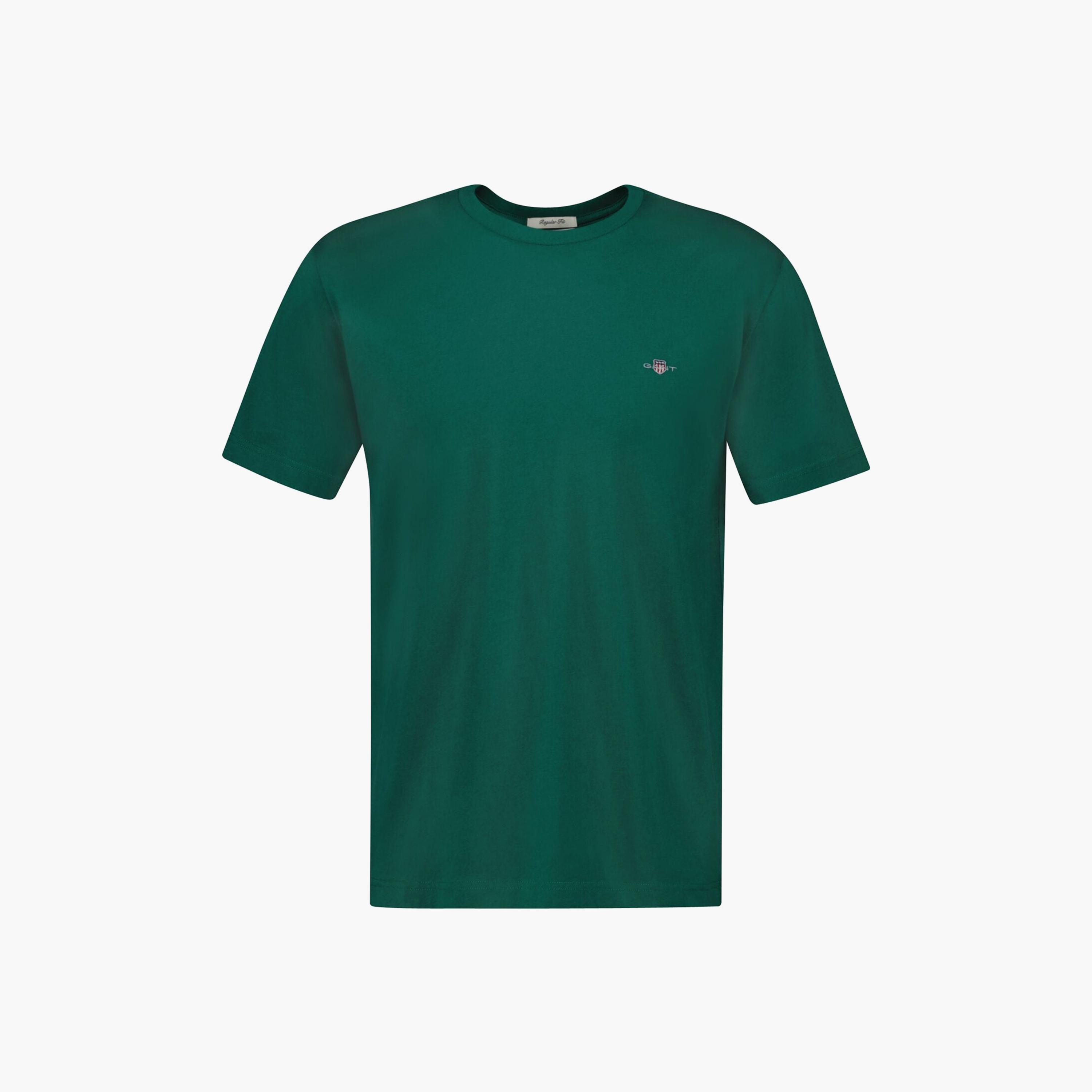 Gant Shield Regular Fit Short Sleeves Crew Neck Men's T-Shirt-men-clothing-tshirtsandpolos-tshirts-image-4